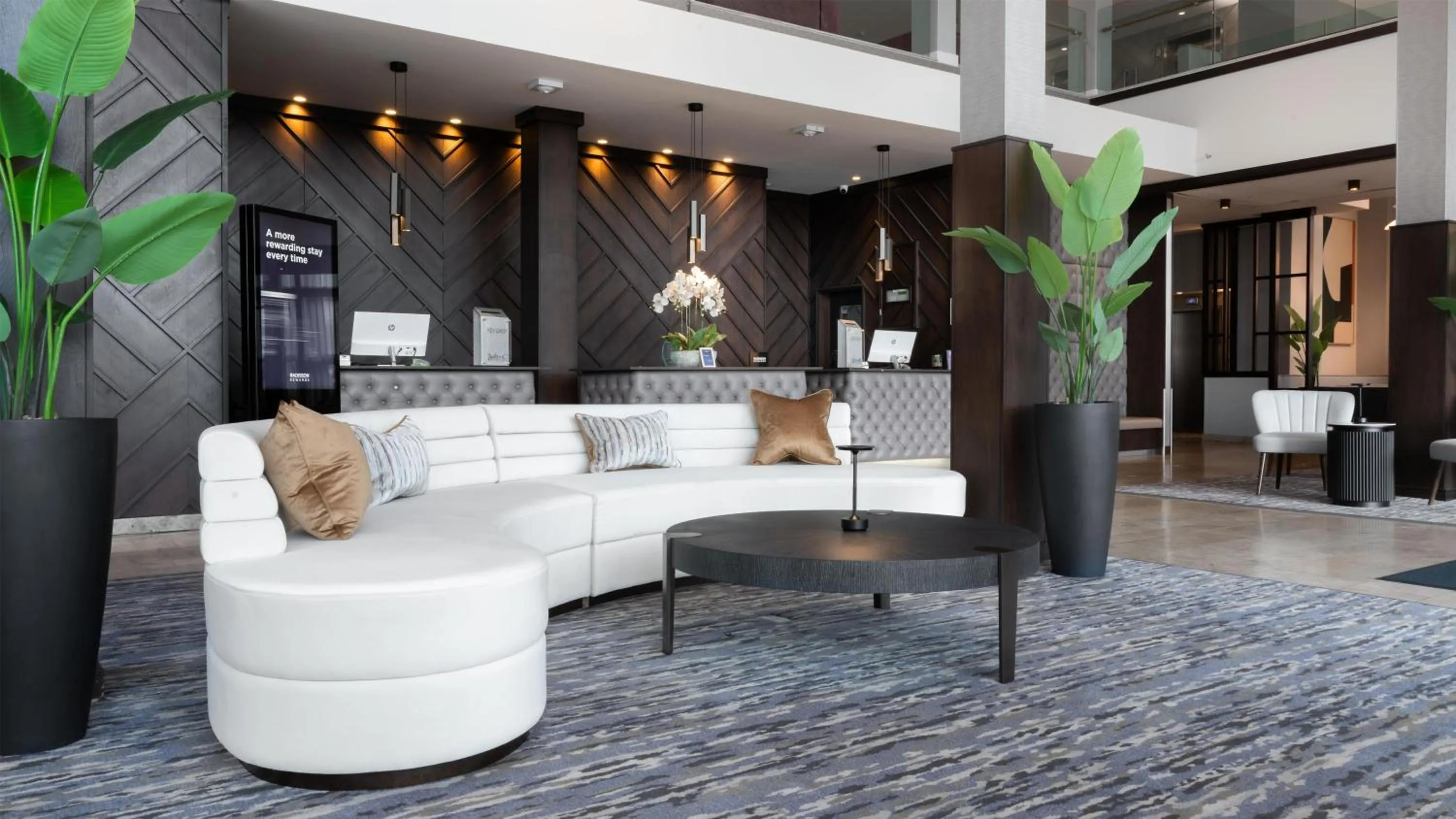 Lobby or reception in Radisson Blu Hotel, Letterkenny