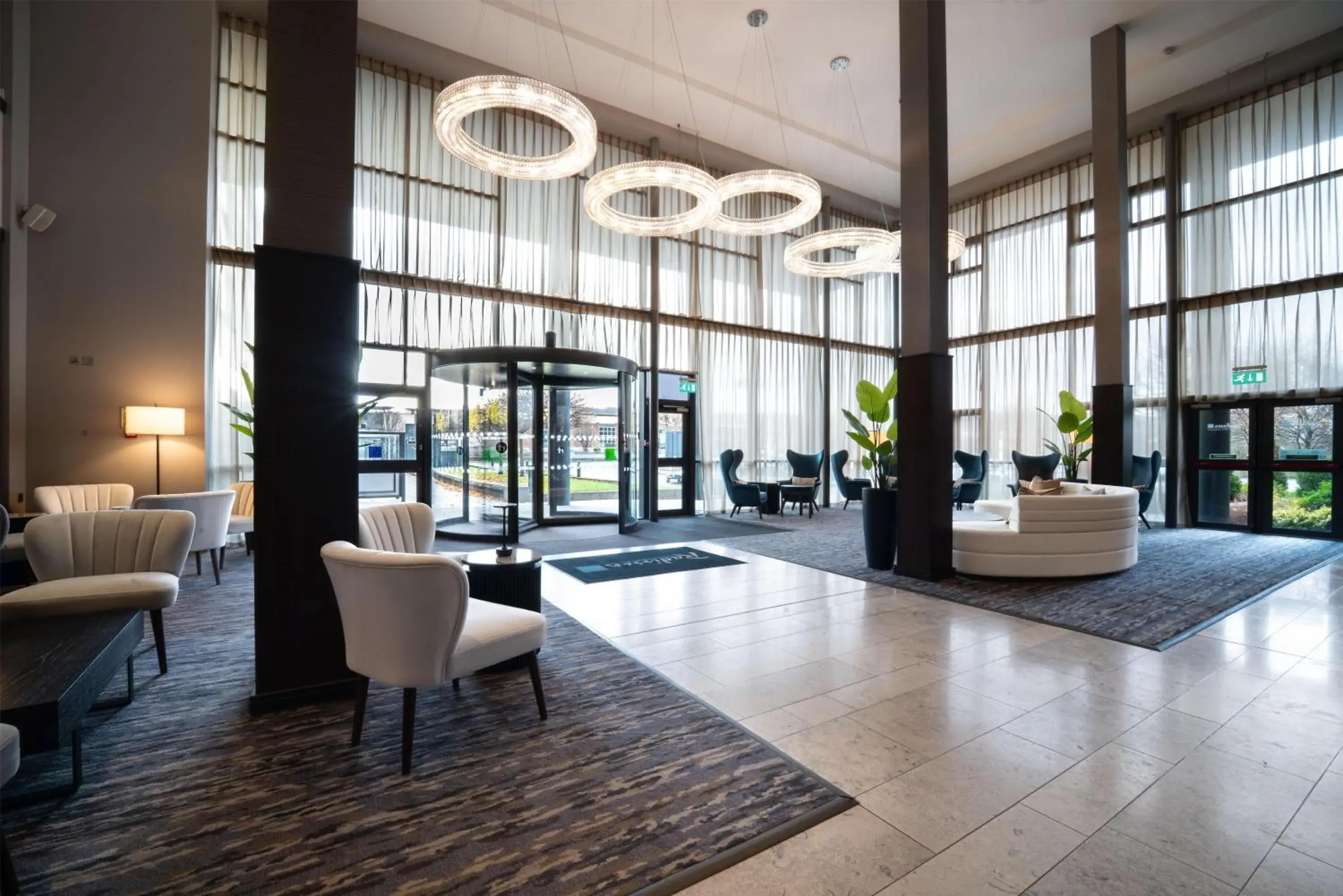 Lobby or reception in Radisson Blu Hotel, Letterkenny Lobby or reception in Radisson Blu Hotel, Letterkenny