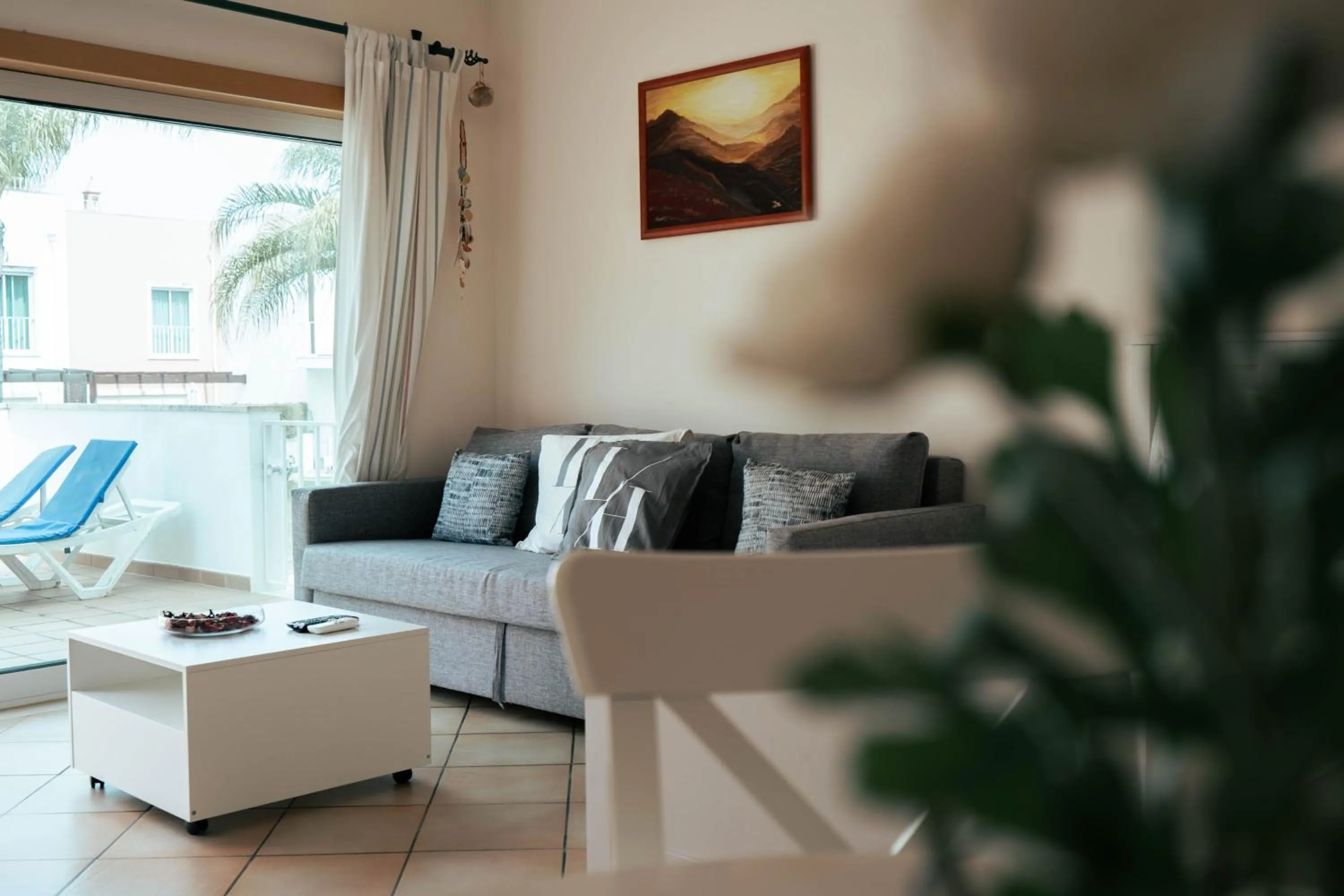 Seating area in Old Village & Prestige