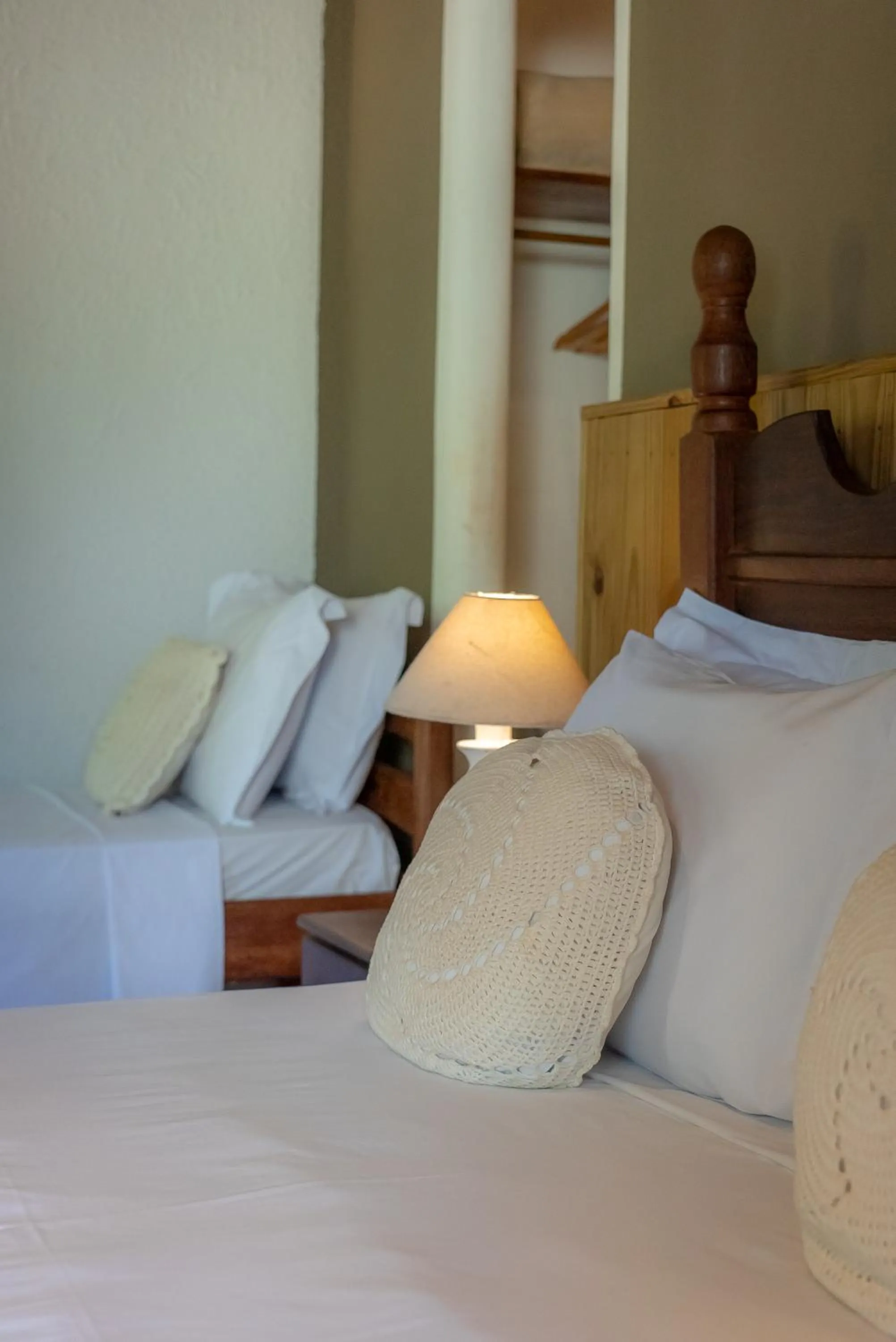 Bed in Pousada Por do Sol Trancoso