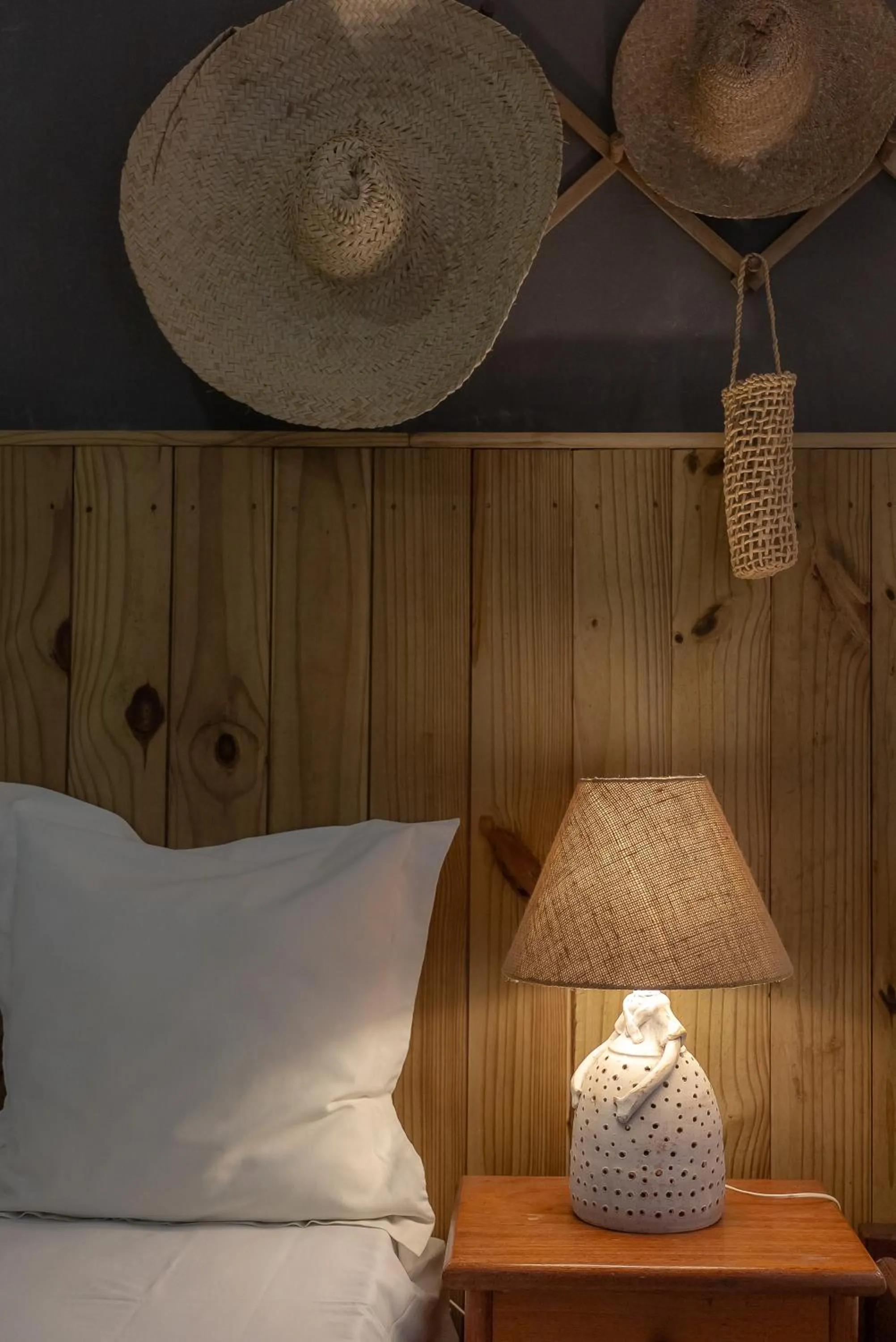 Bed in Pousada Por do Sol Trancoso