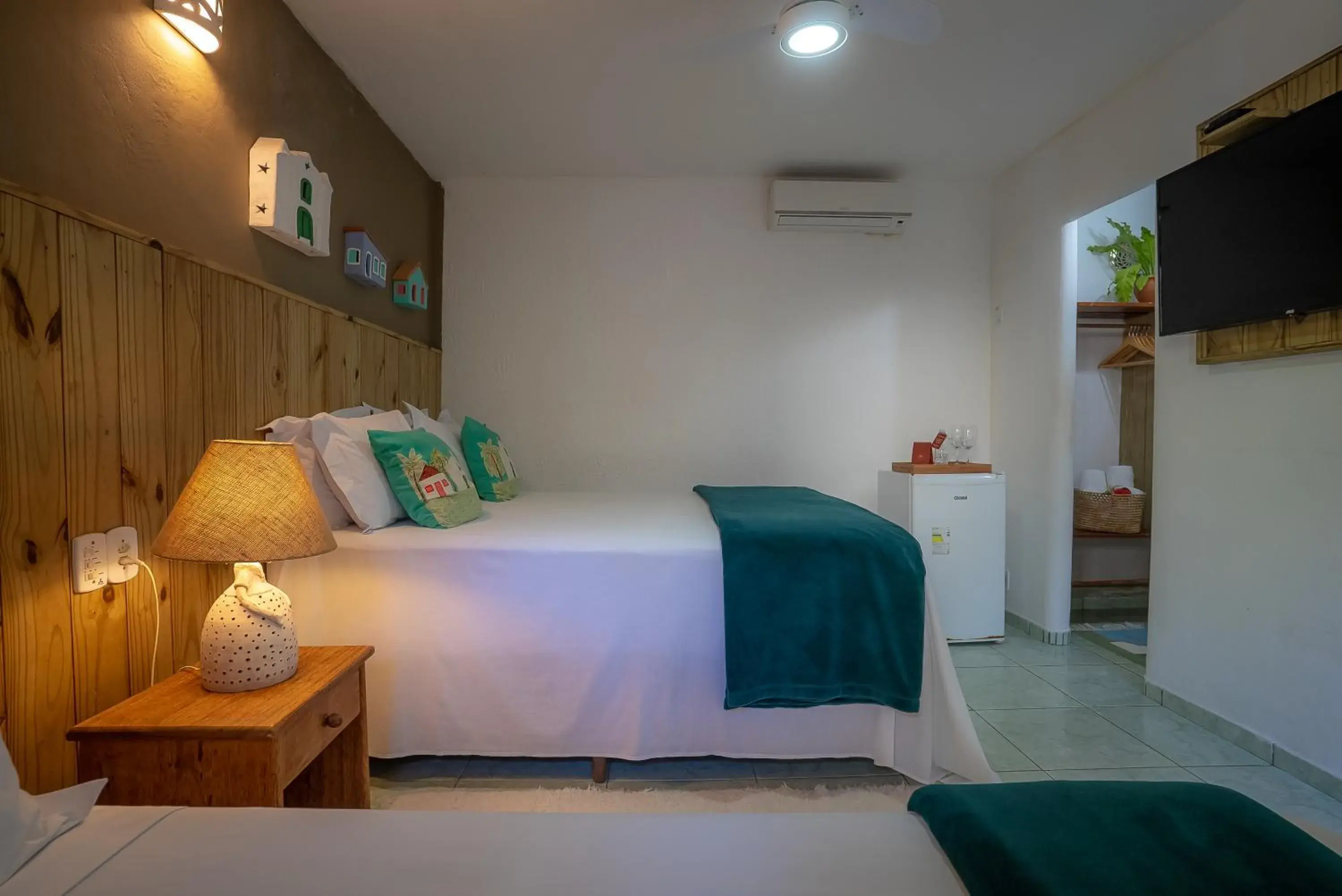 Triple Room in Pousada Por do Sol Trancoso Triple Room in Pousada Por do Sol Trancoso