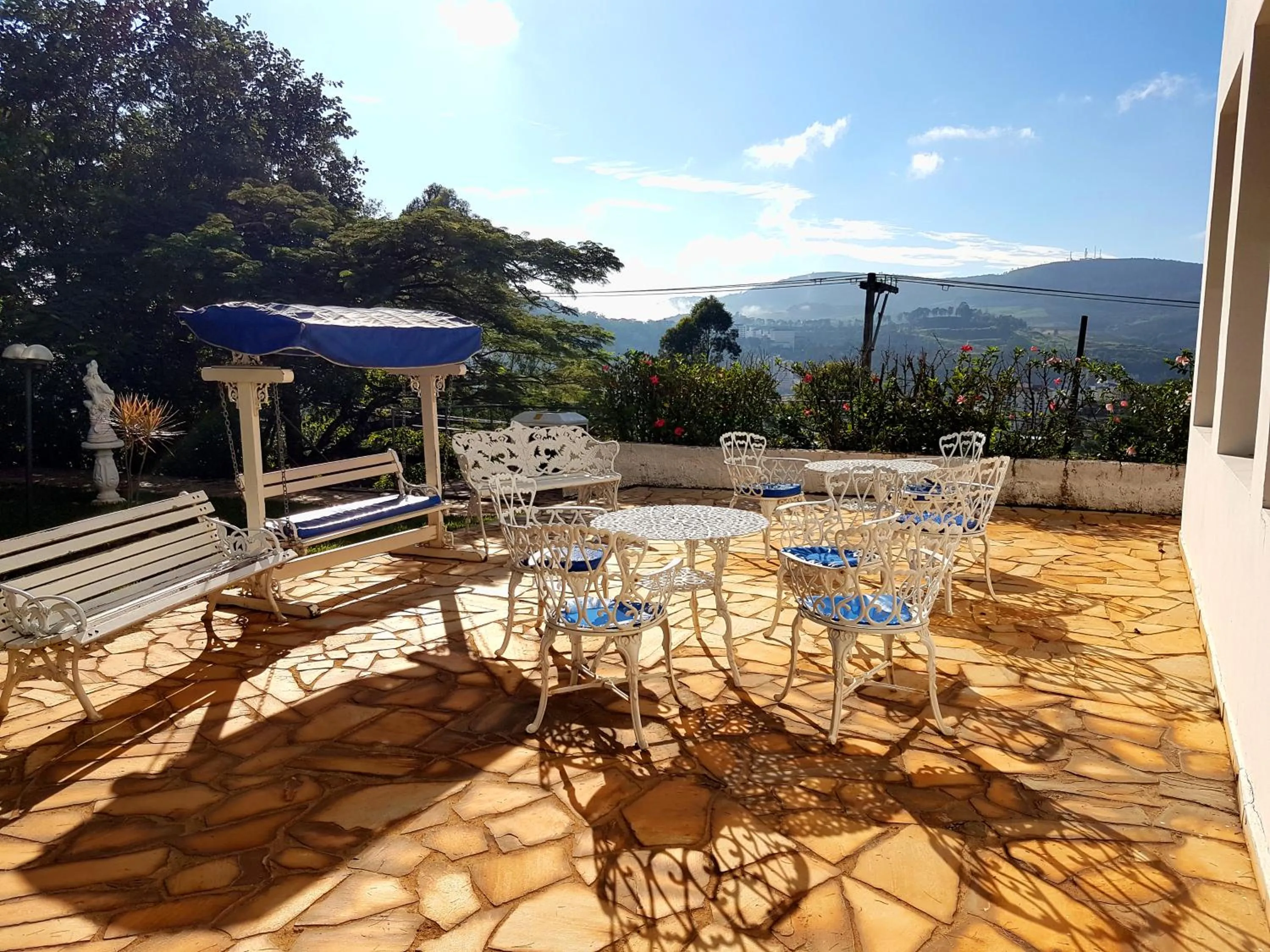 Patio in Hotel Akropolis