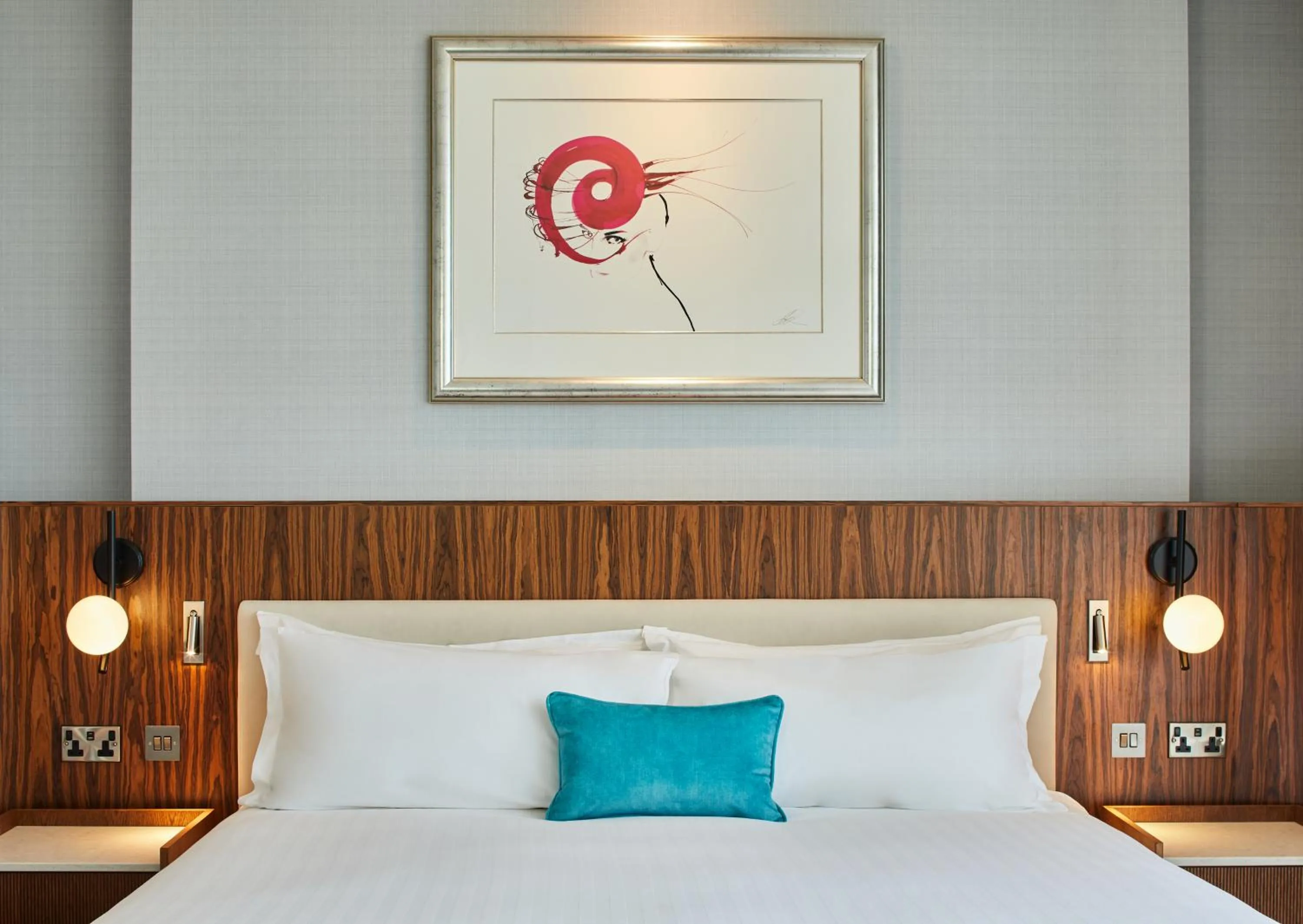 Bedroom, Bed in The g Hotel & Spa