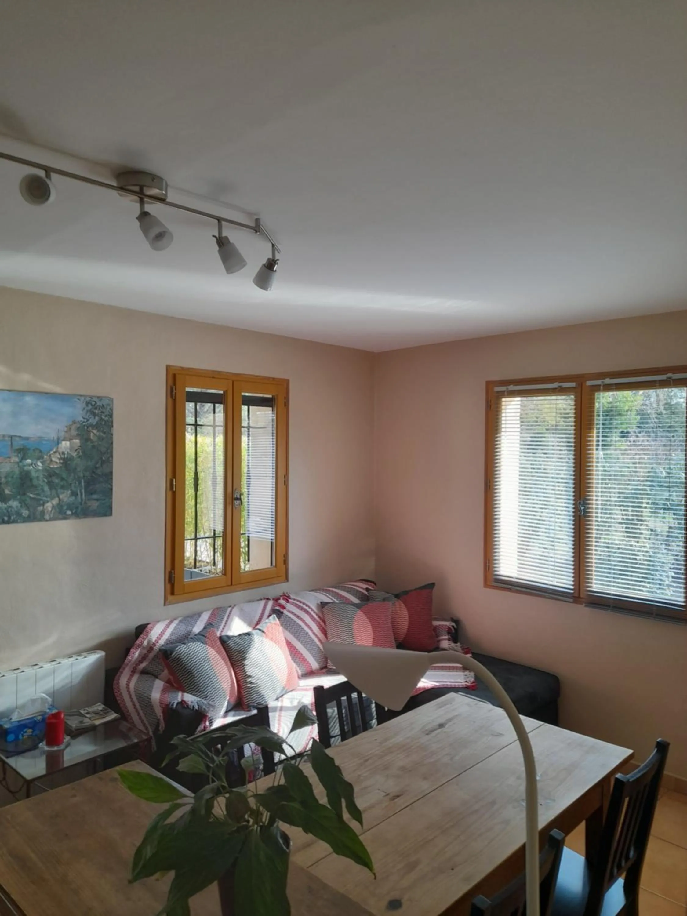 Seating area, Bed in Le Mas des Vergers