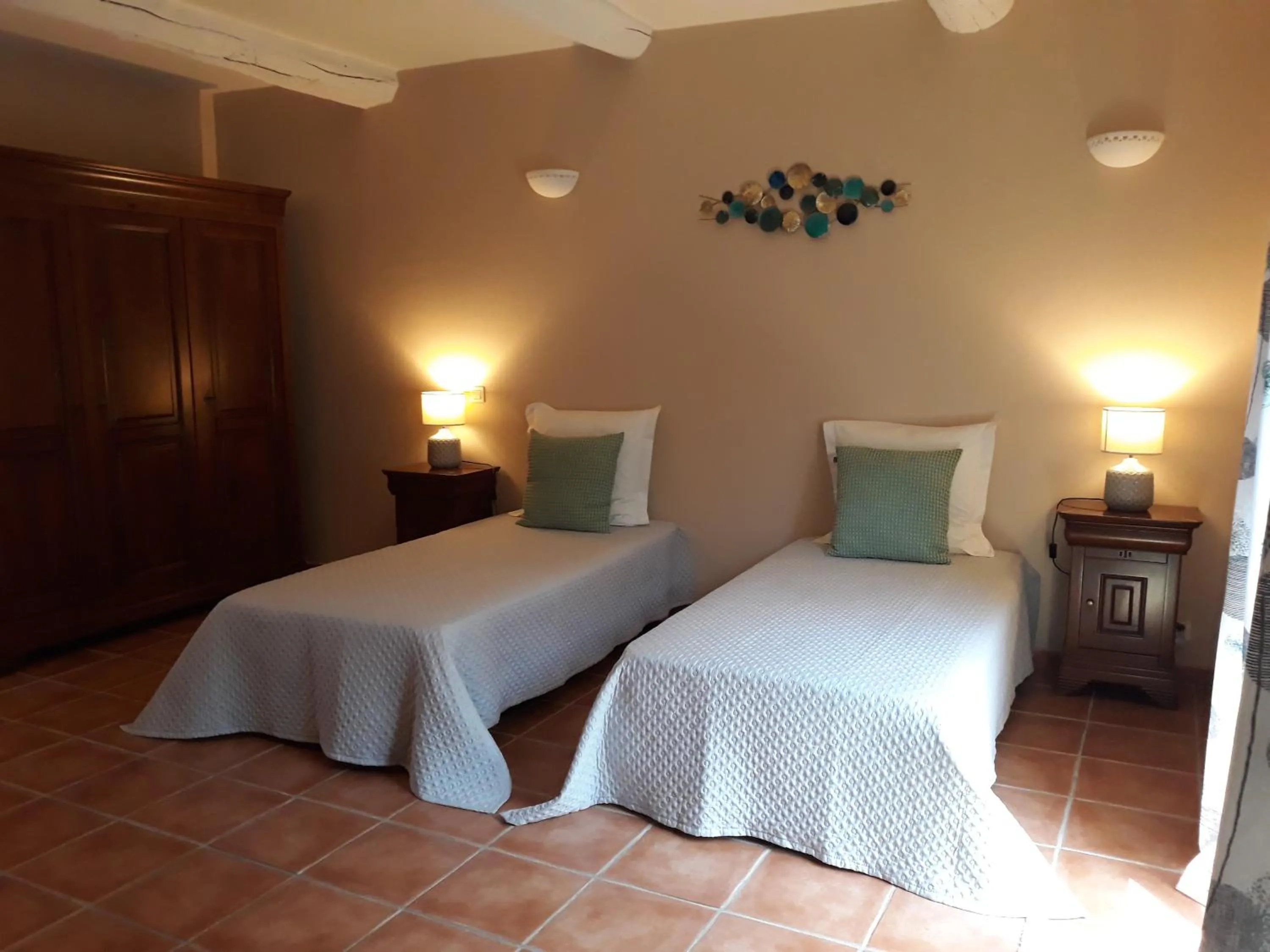 Bedroom, Bed in Le Mas des Vergers