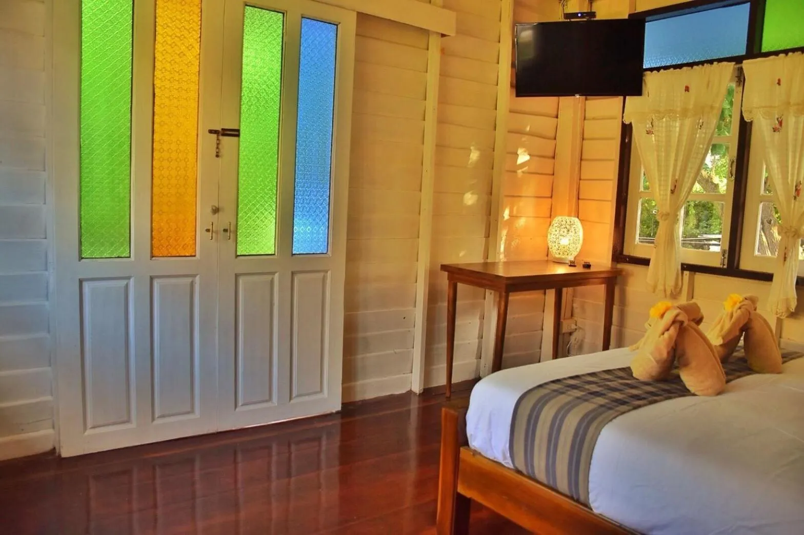 Bed in Mango House Sukhothai