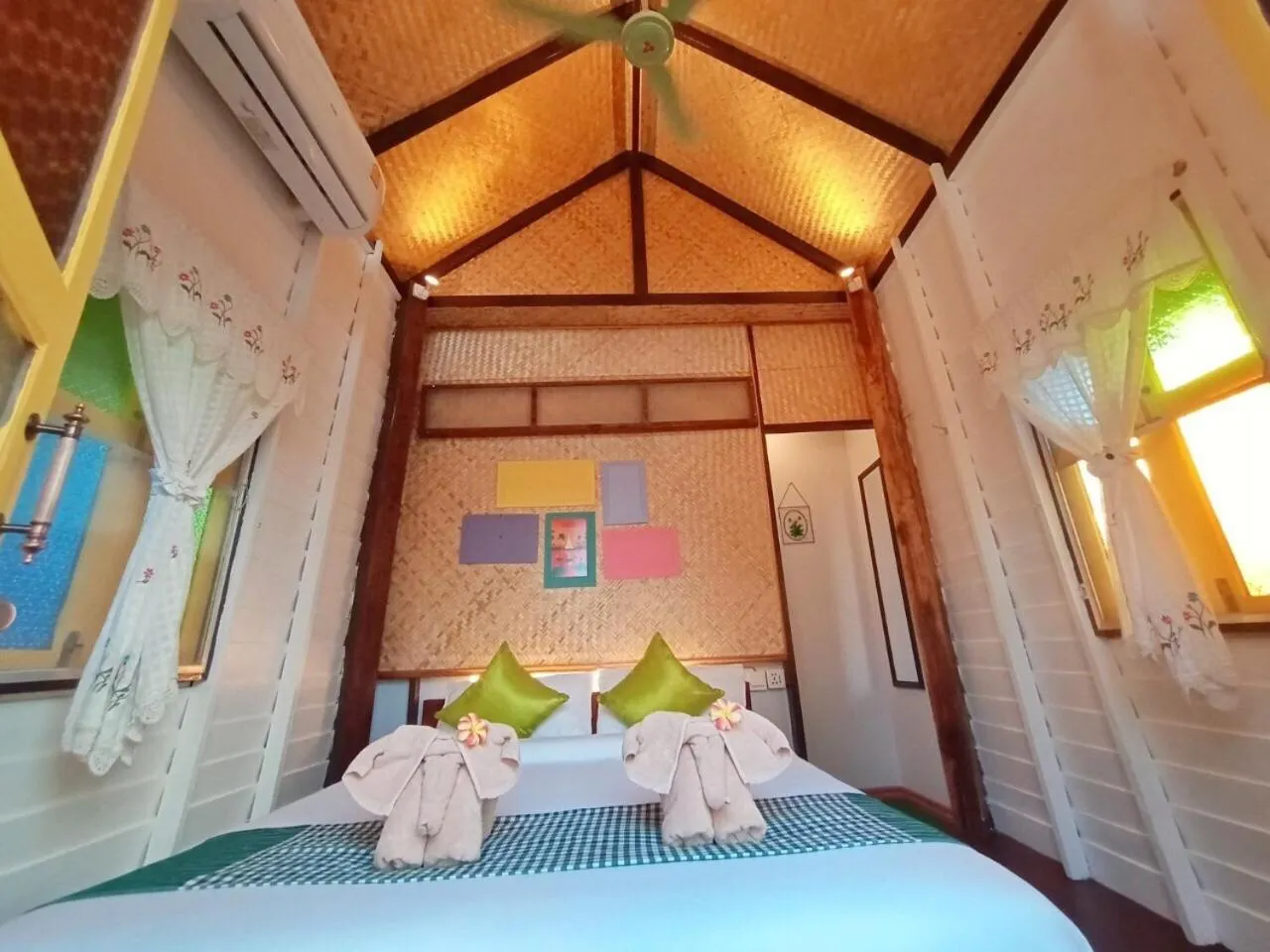 Bed in Mango House Sukhothai