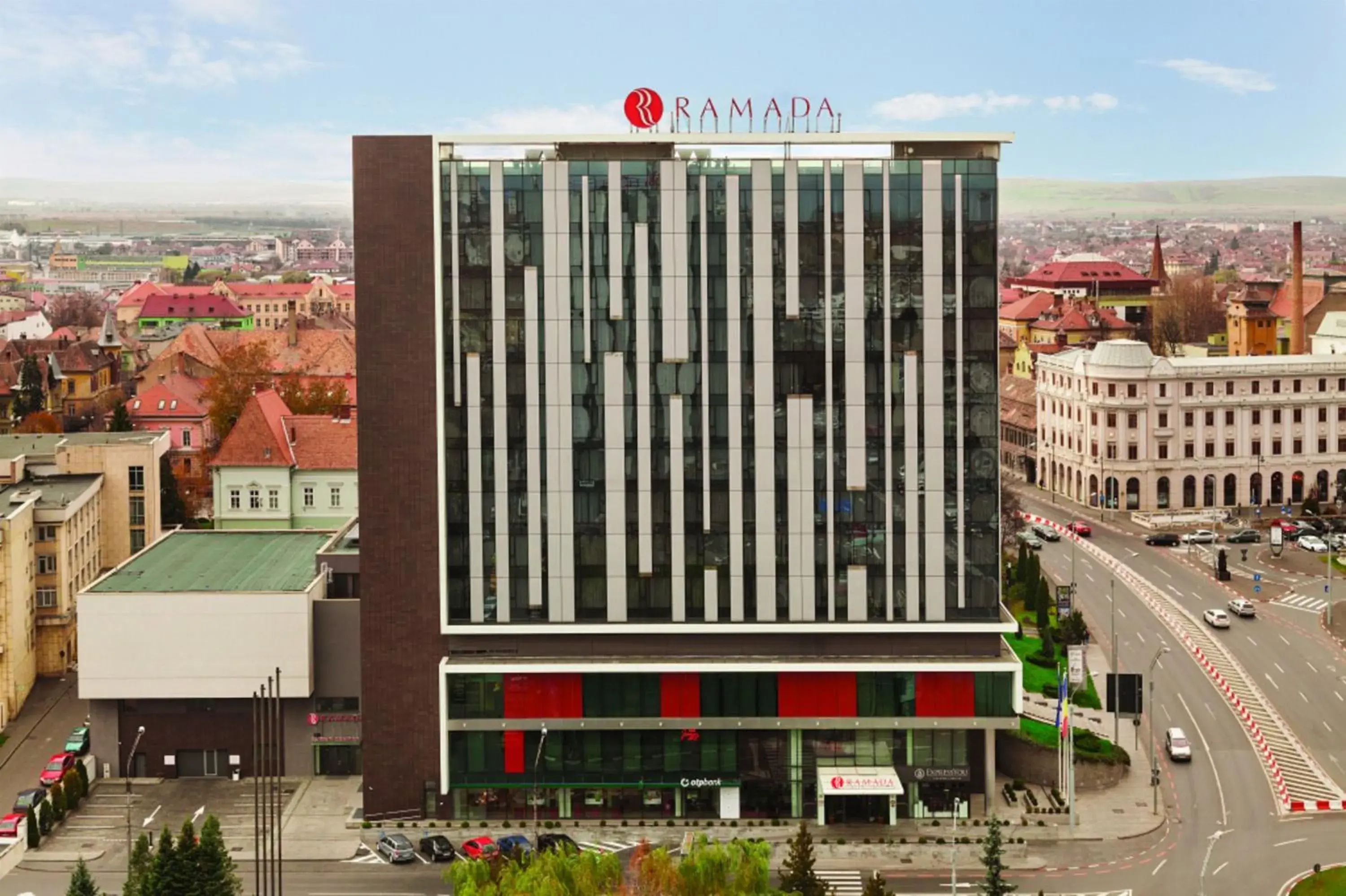 Property building in Ramada Sibiu Hotel Property building in Ramada Sibiu Hotel