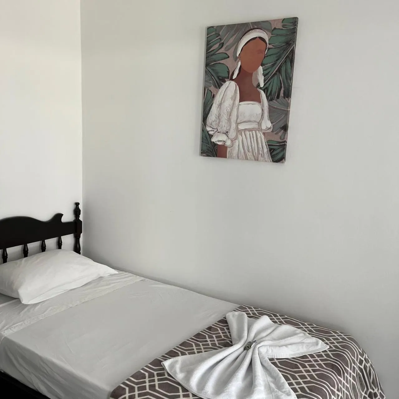 Bed in Hotel Naralit