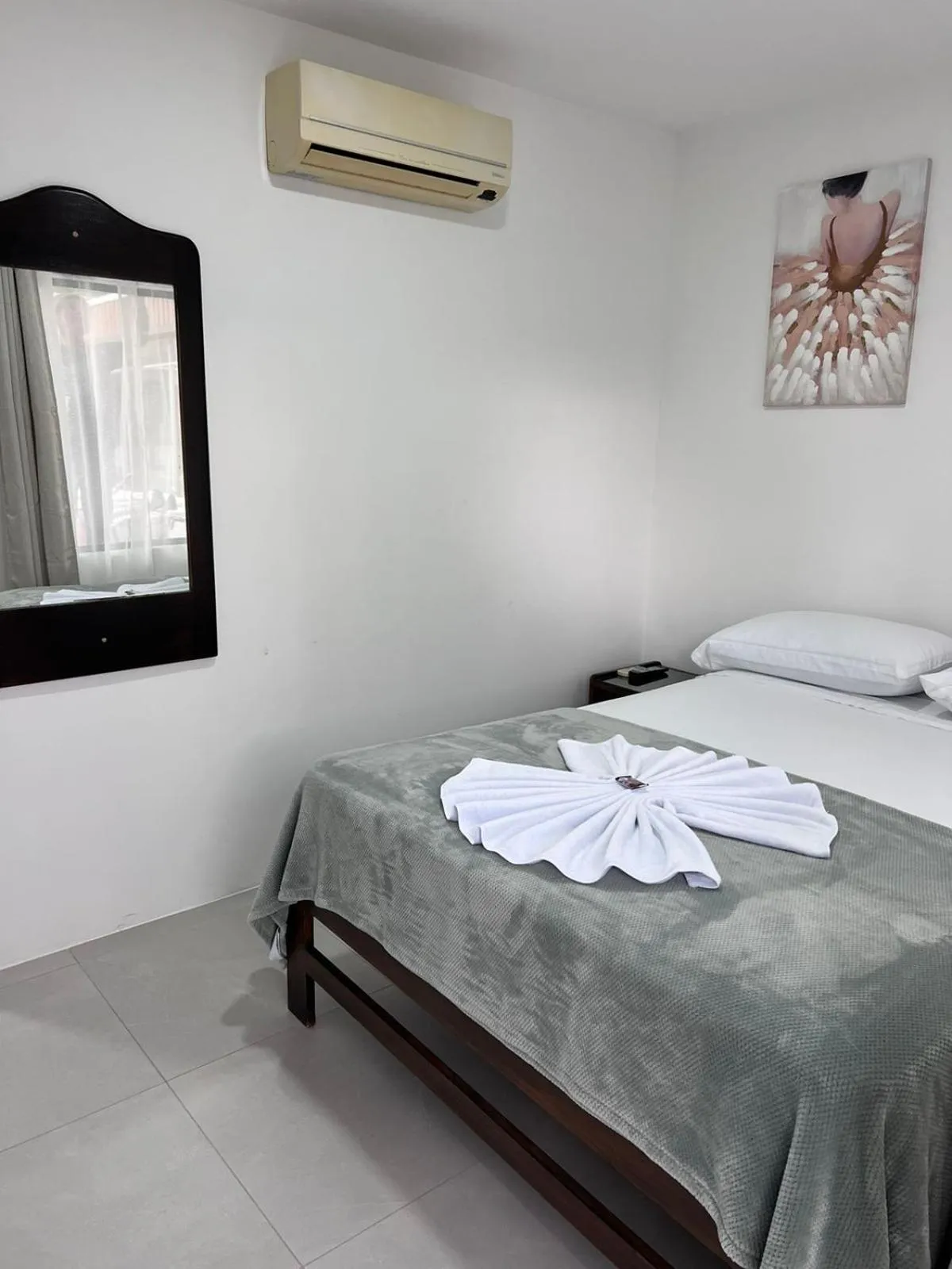 Bed in Hotel Naralit