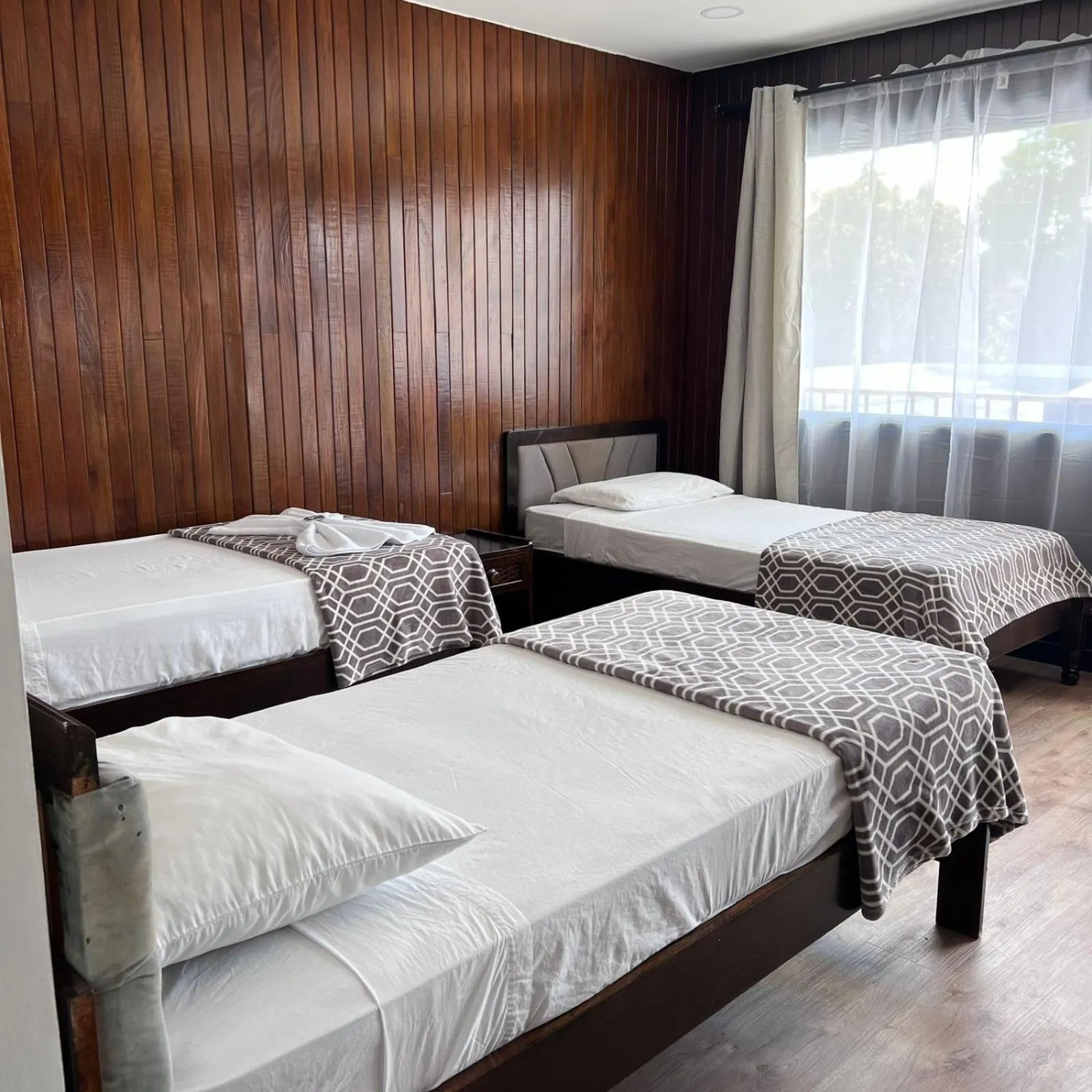 Bed in Hotel Naralit