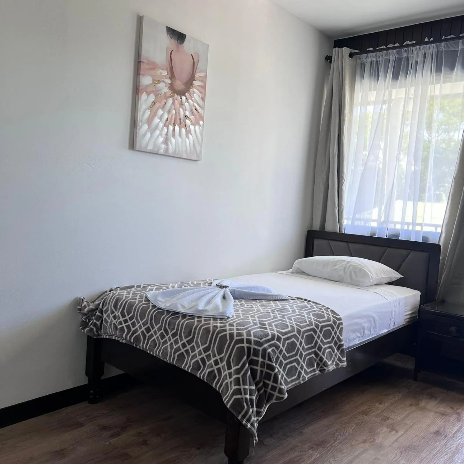 Bed in Hotel Naralit