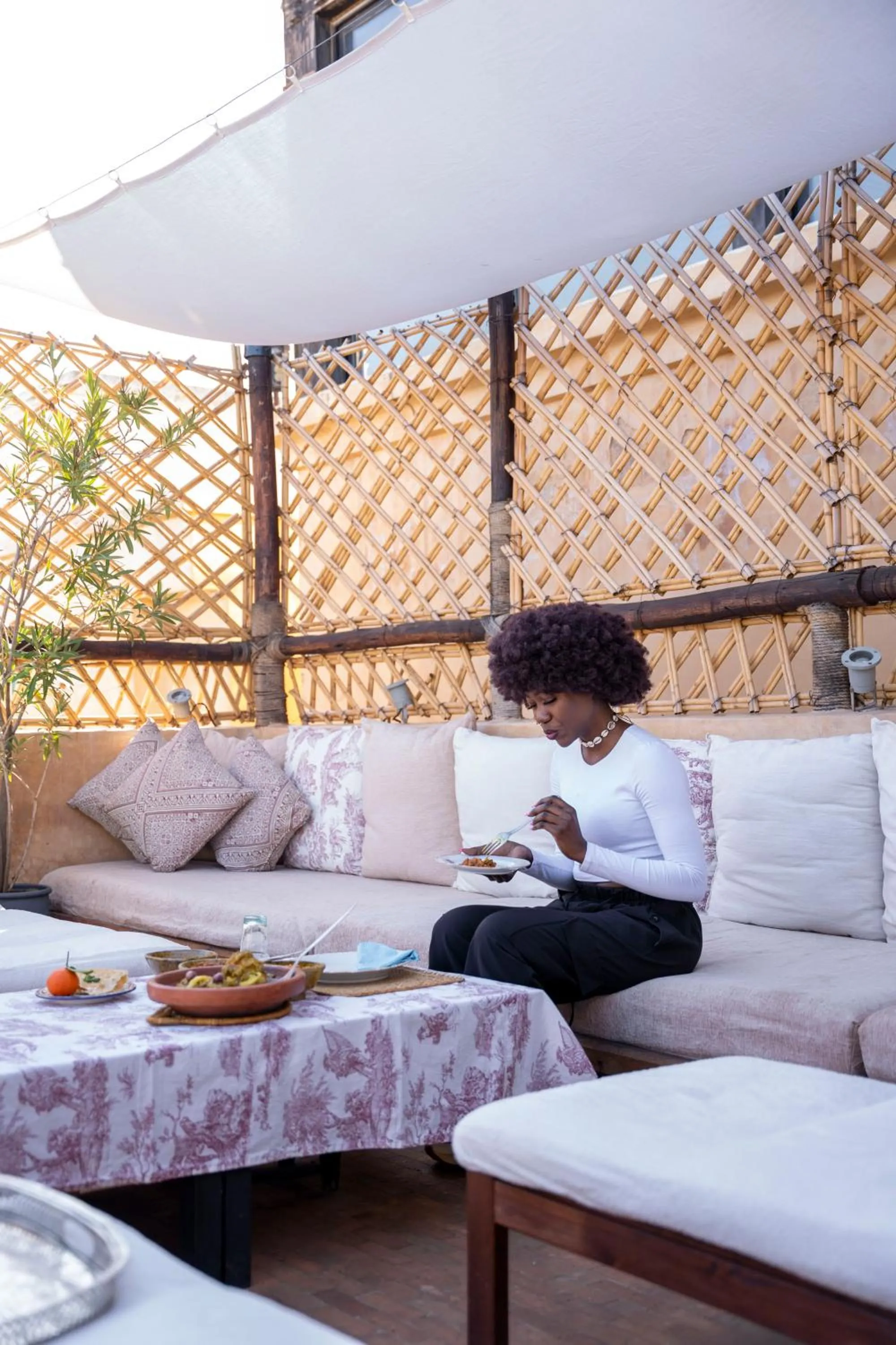 Balcony/Terrace in Riad Anata