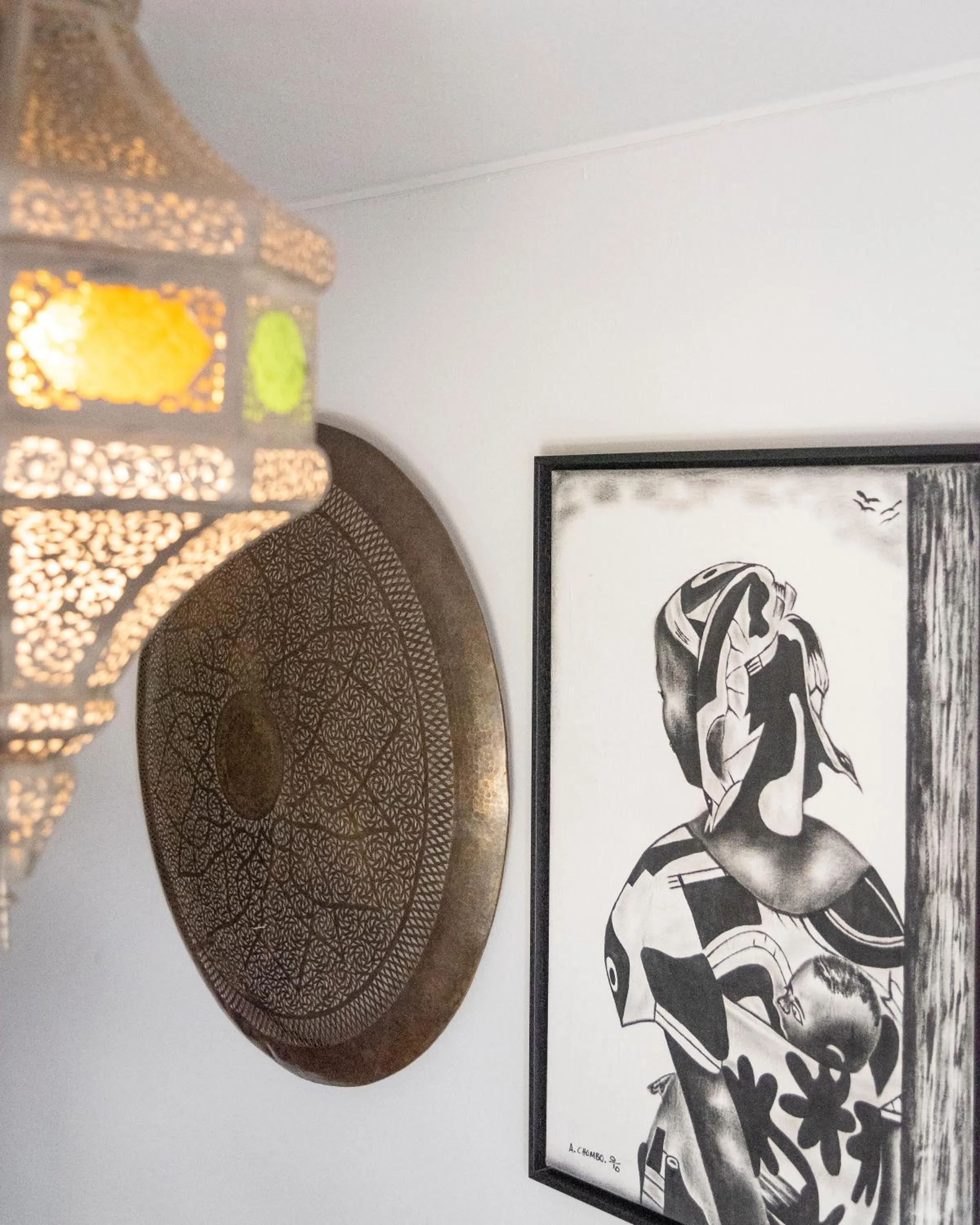 Decorative detail in Hotel Vale Da Telha