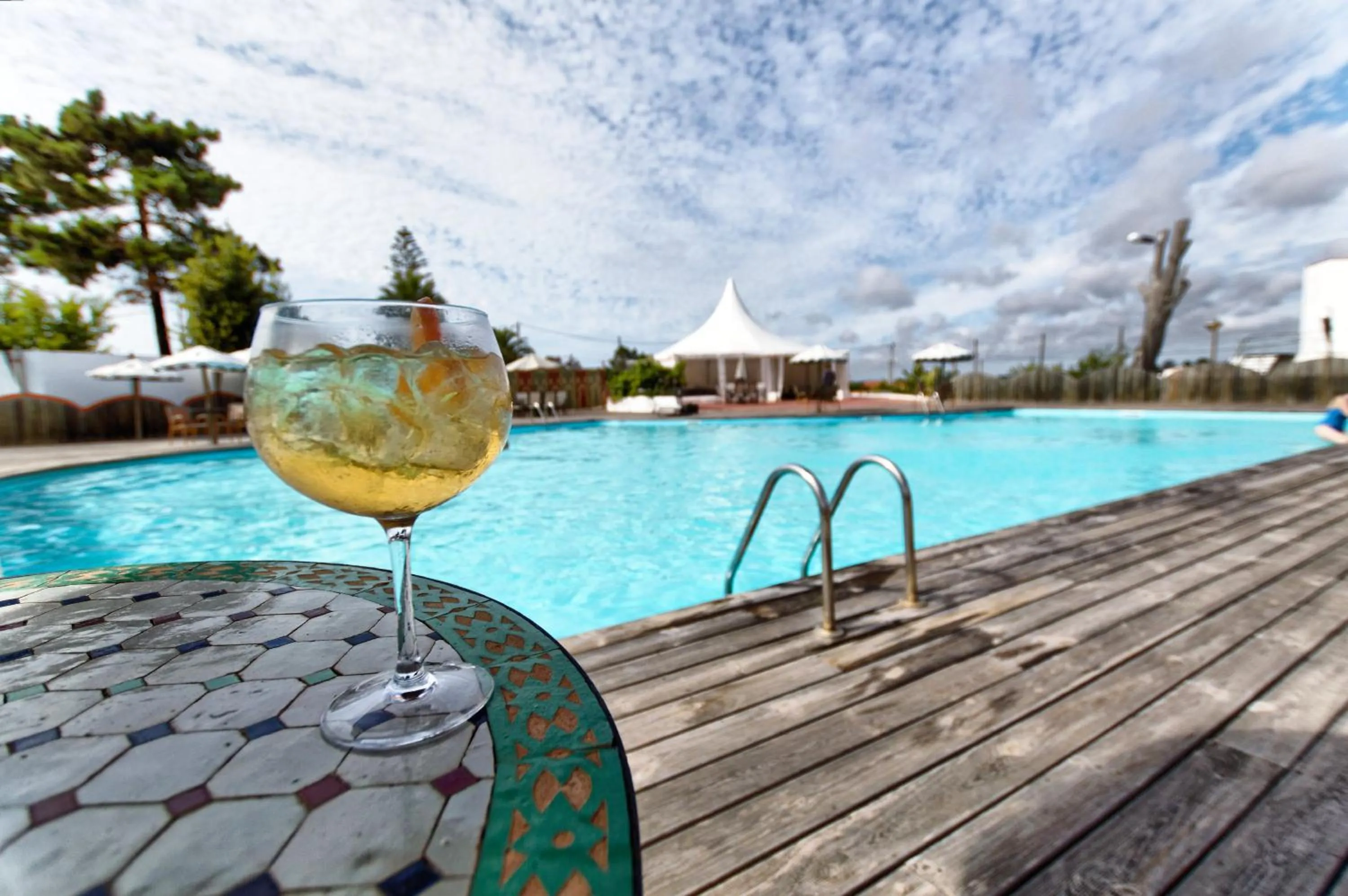 Swimming pool in Hotel Vale Da Telha