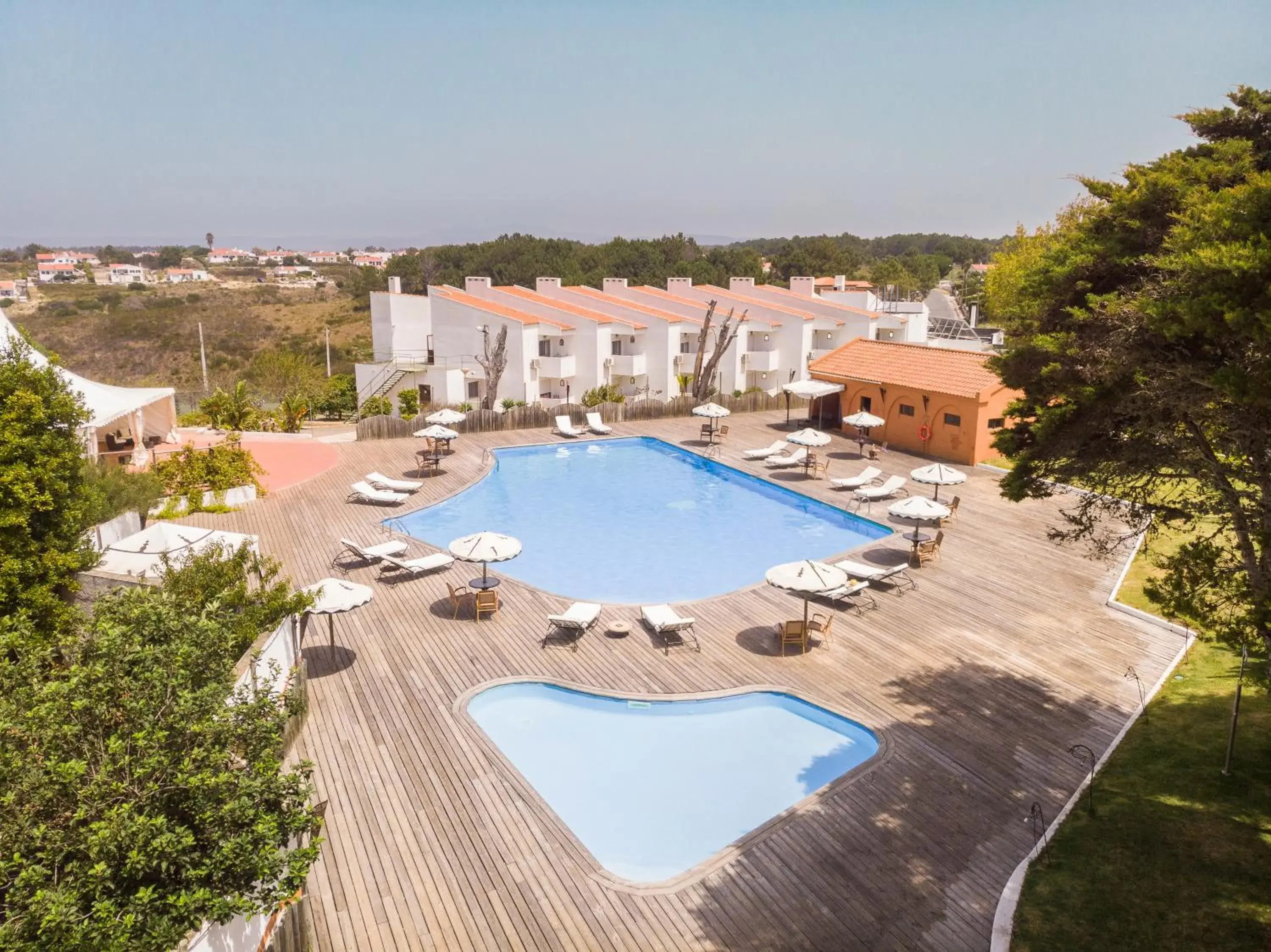 Property building in Hotel Vale Da Telha Property building in Hotel Vale Da Telha