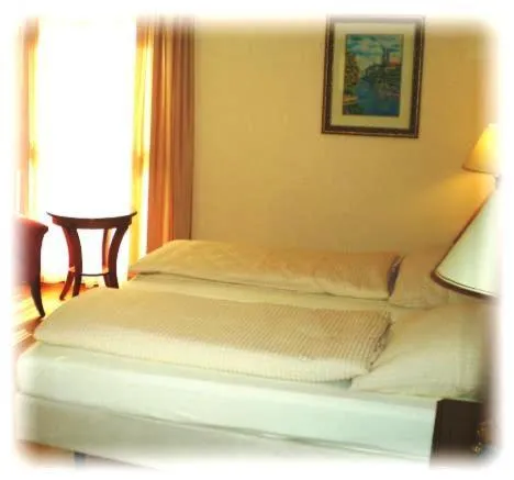 Decorative detail, Bed in Landgasthof Haagen