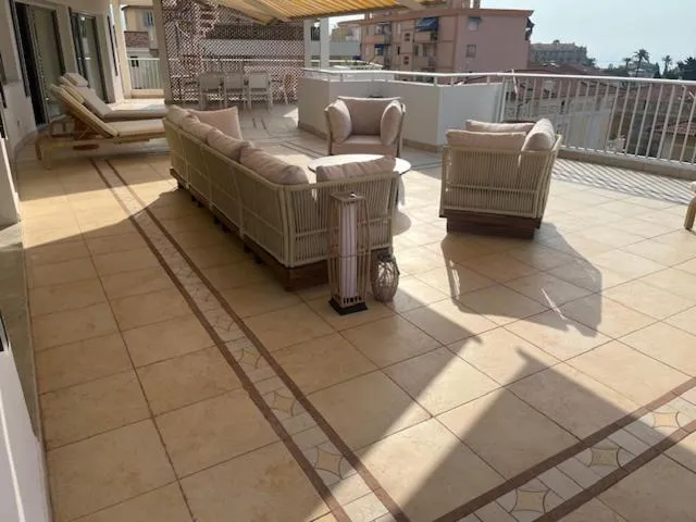 Patio in Résidence Carlton - Rénovée avec Piscine