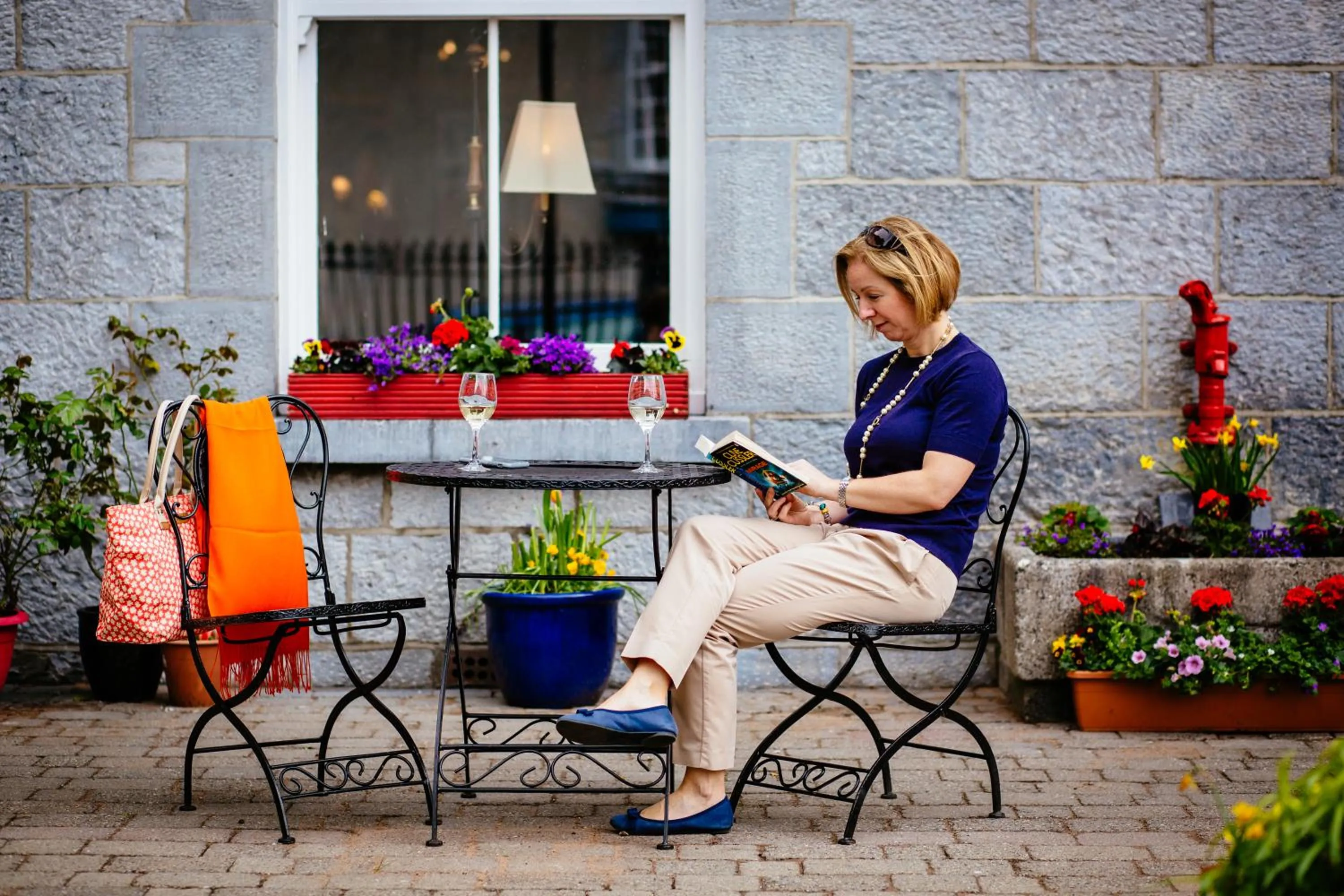 Patio in Gleeson's Restaurant & Rooms
