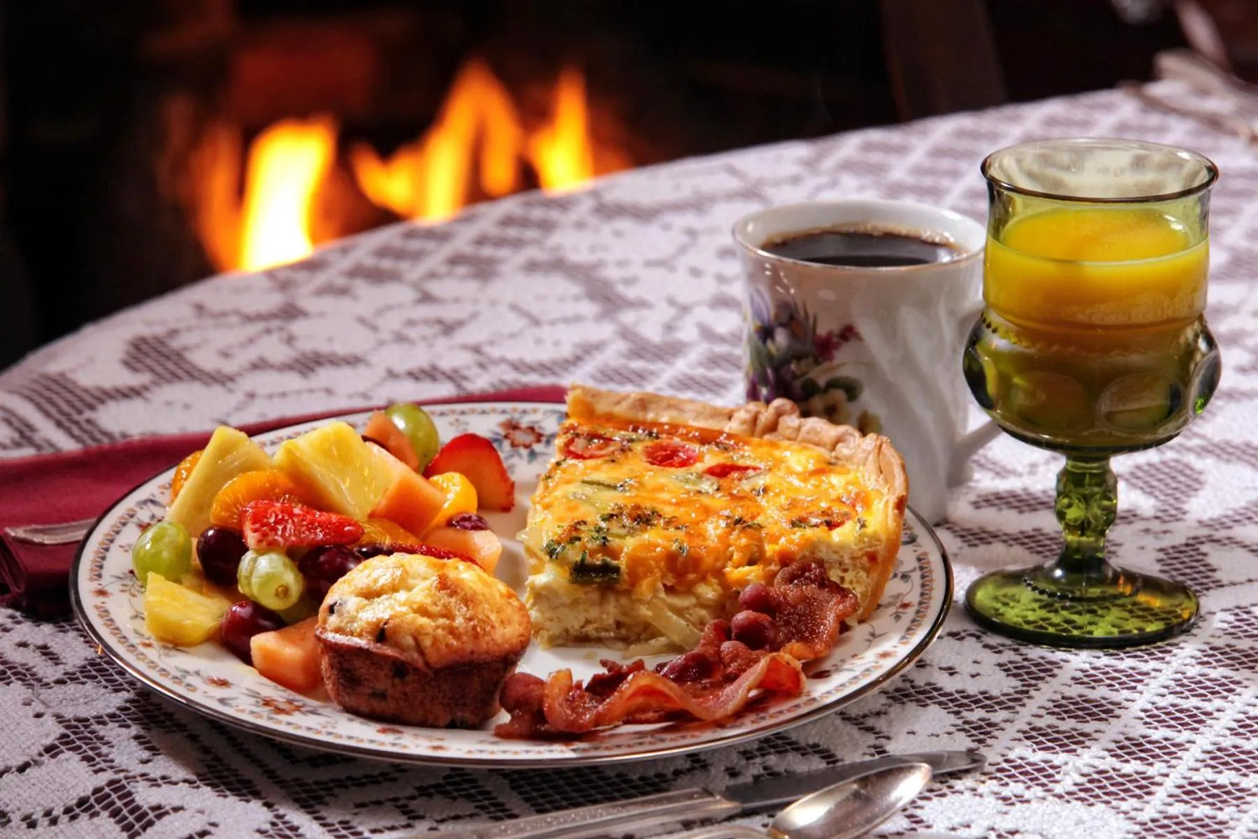 Breakfast in Luther Ogden Inn