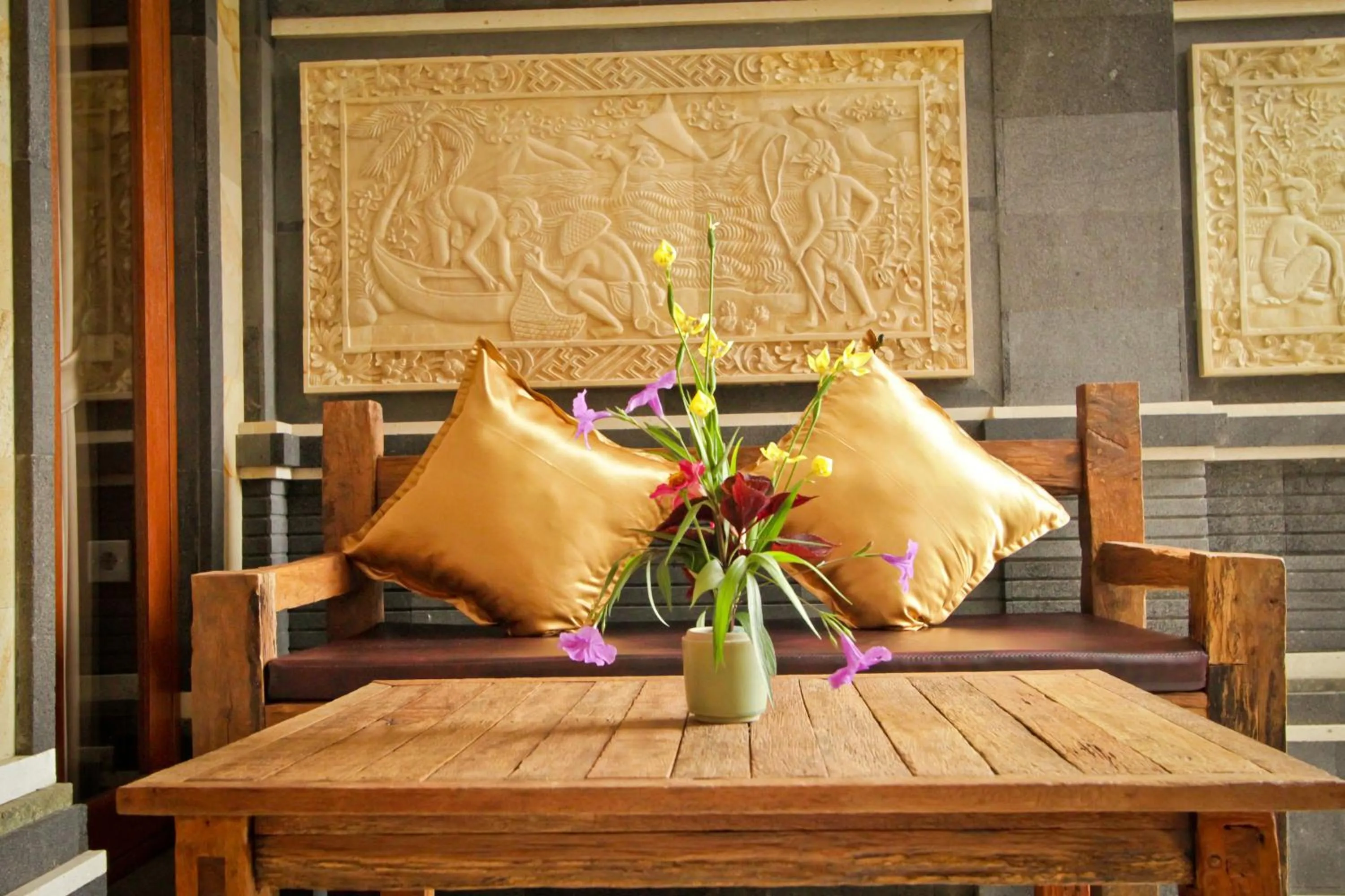 Decorative detail in Awan Bali House