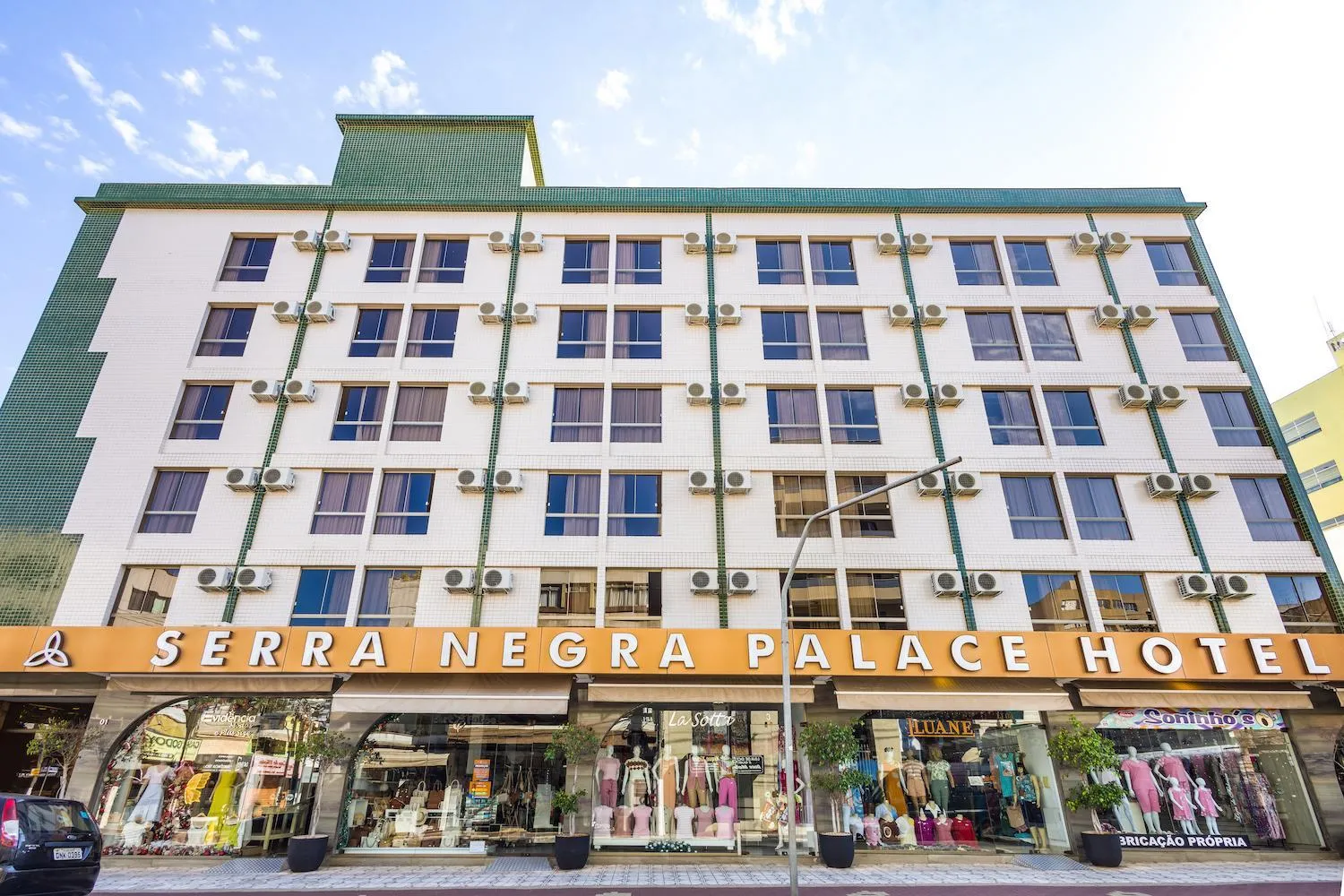 Property building in Serra Negra Palace Hotel