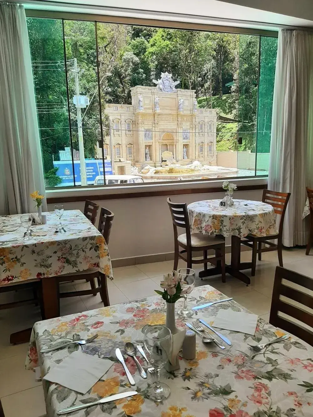 City view in Serra Negra Palace Hotel City view in Serra Negra Palace Hotel