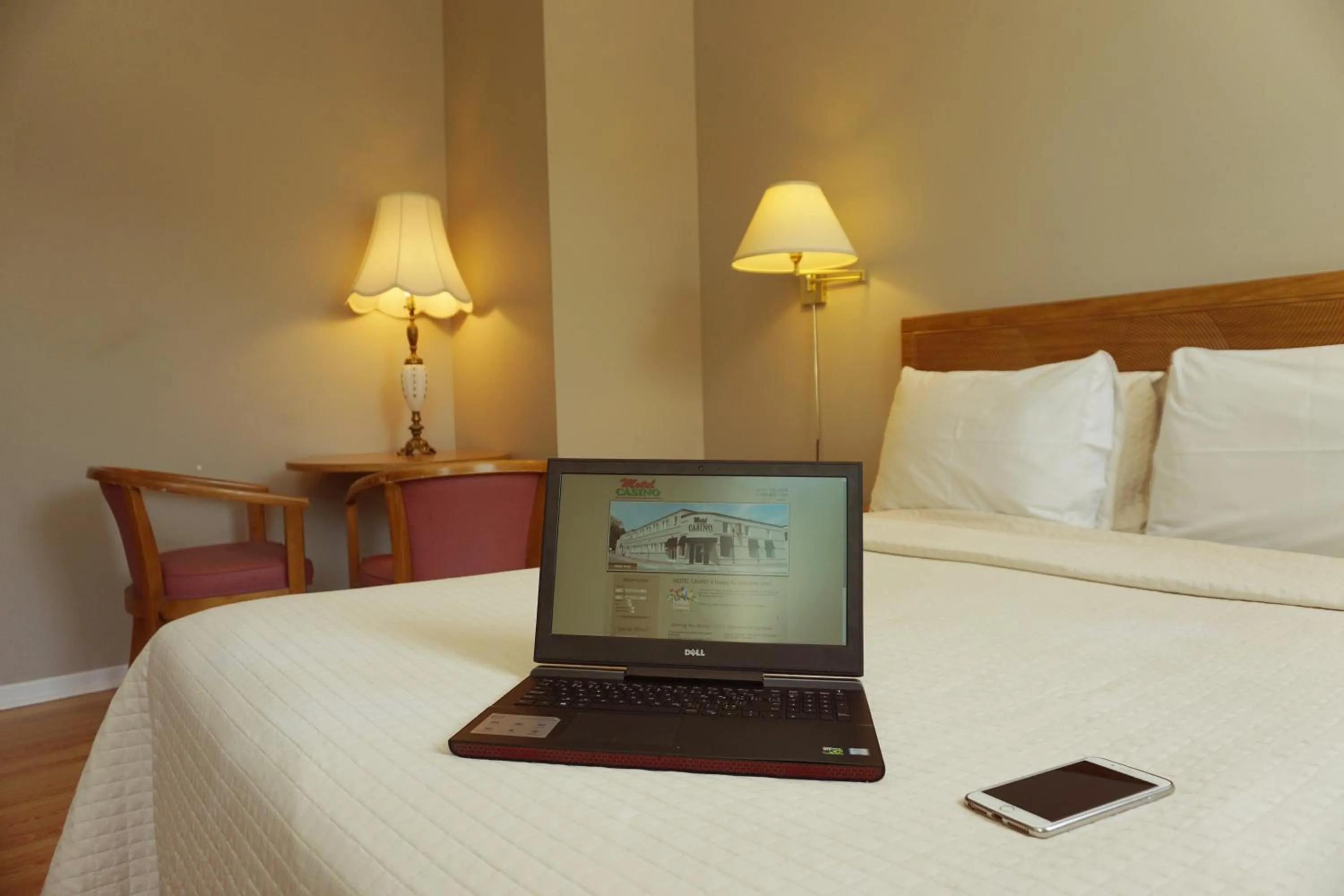 Bed in Motel Casino
