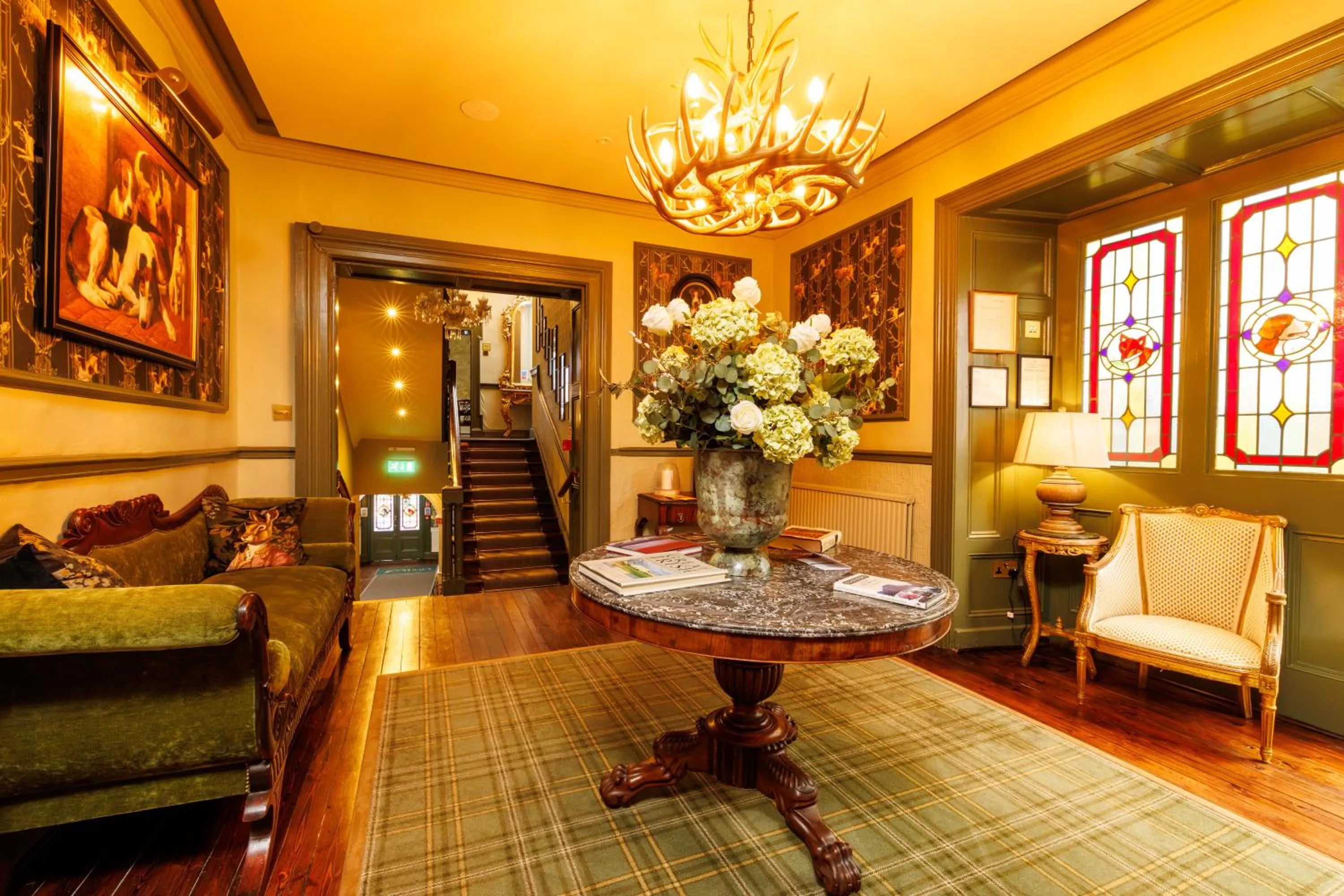 Lobby or reception in Club House Hotel Kilkenny