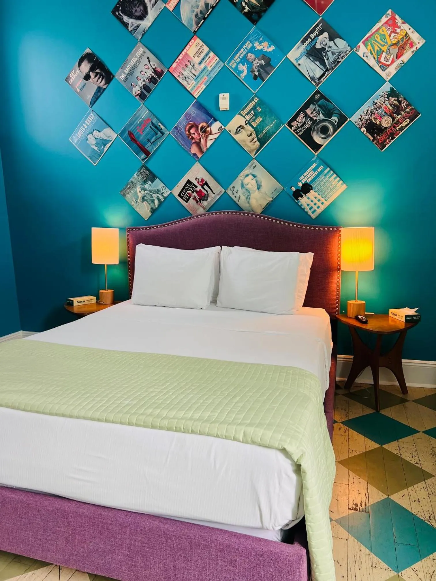 Bed in Creole Gardens Guesthouse and Inn