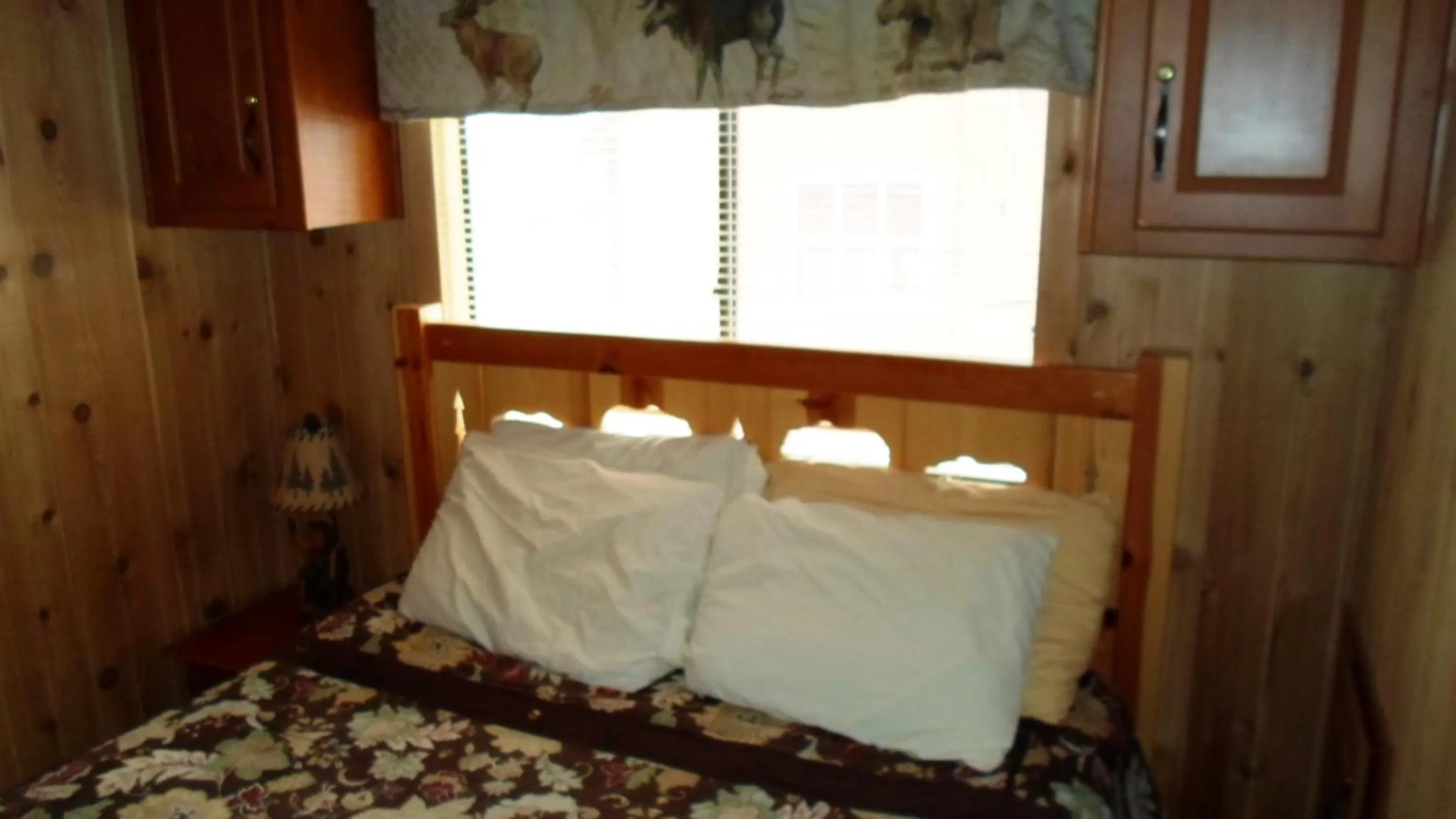 Bed in Cedar Pines Resort