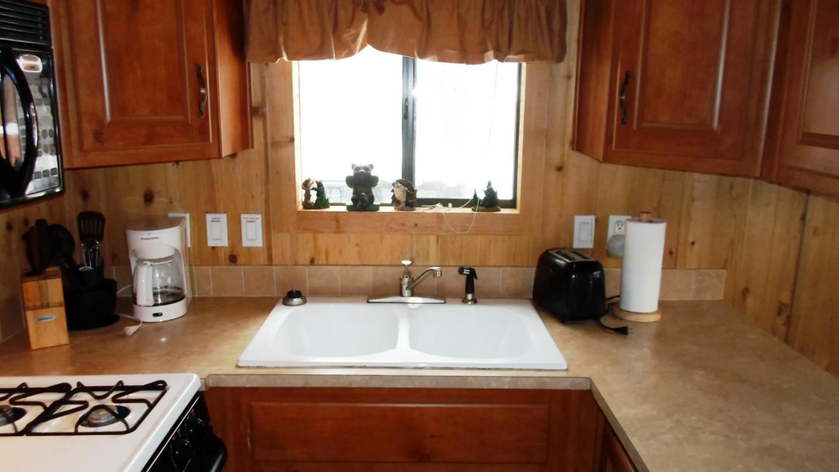 Kitchen or kitchenette in Cedar Pines Resort
