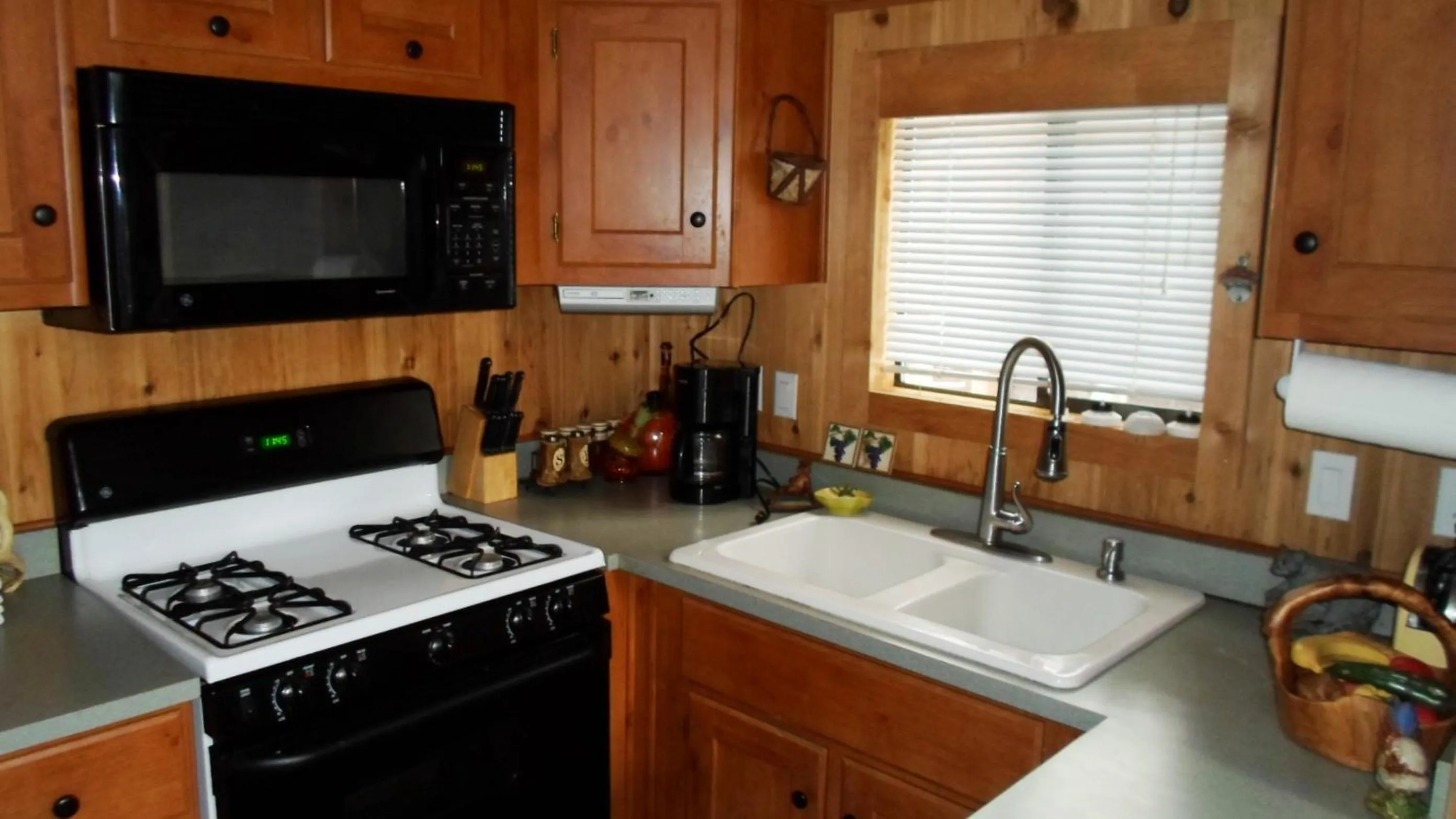 Kitchen or kitchenette in Cedar Pines Resort