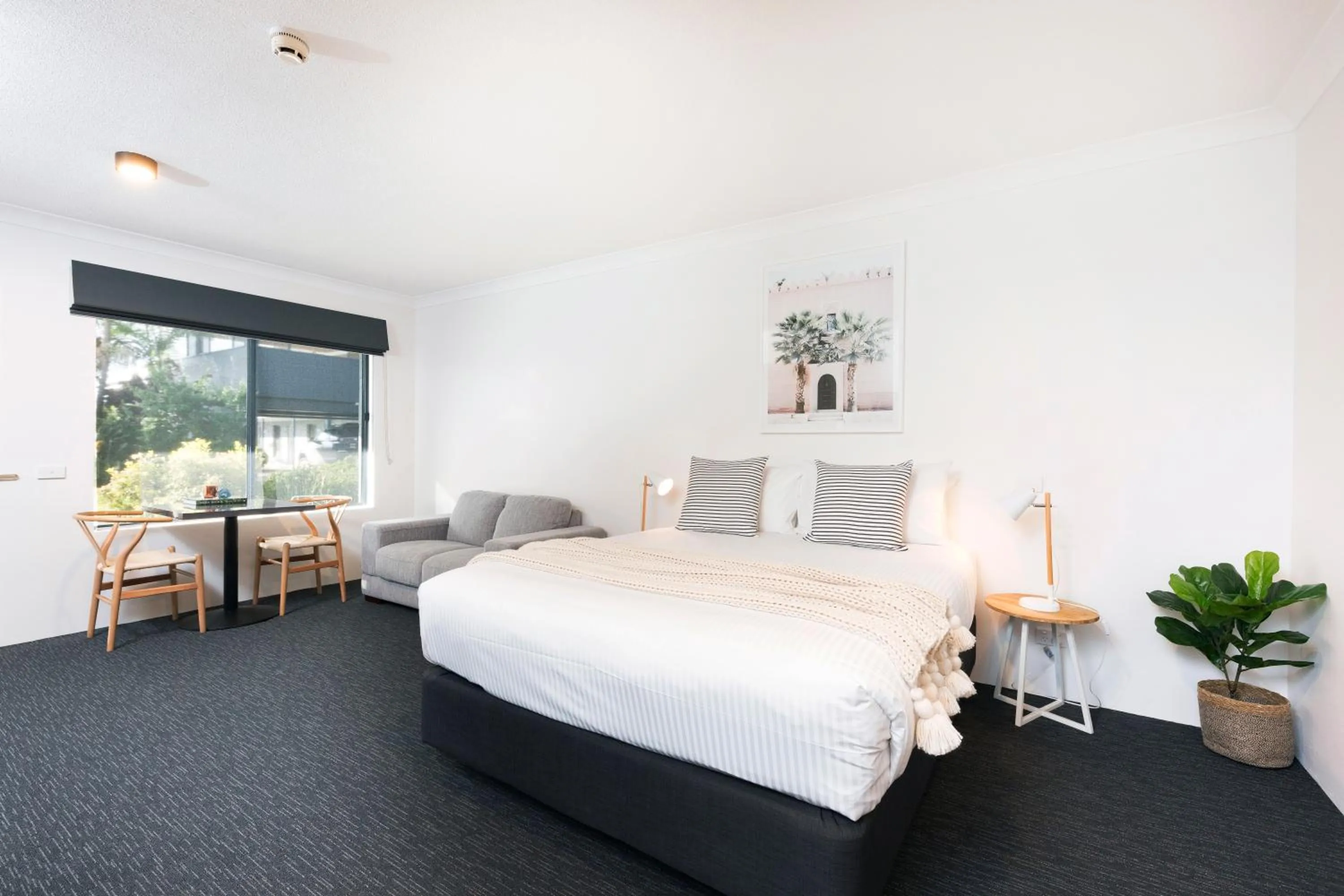 Seating area, Bed in Hotel Forster