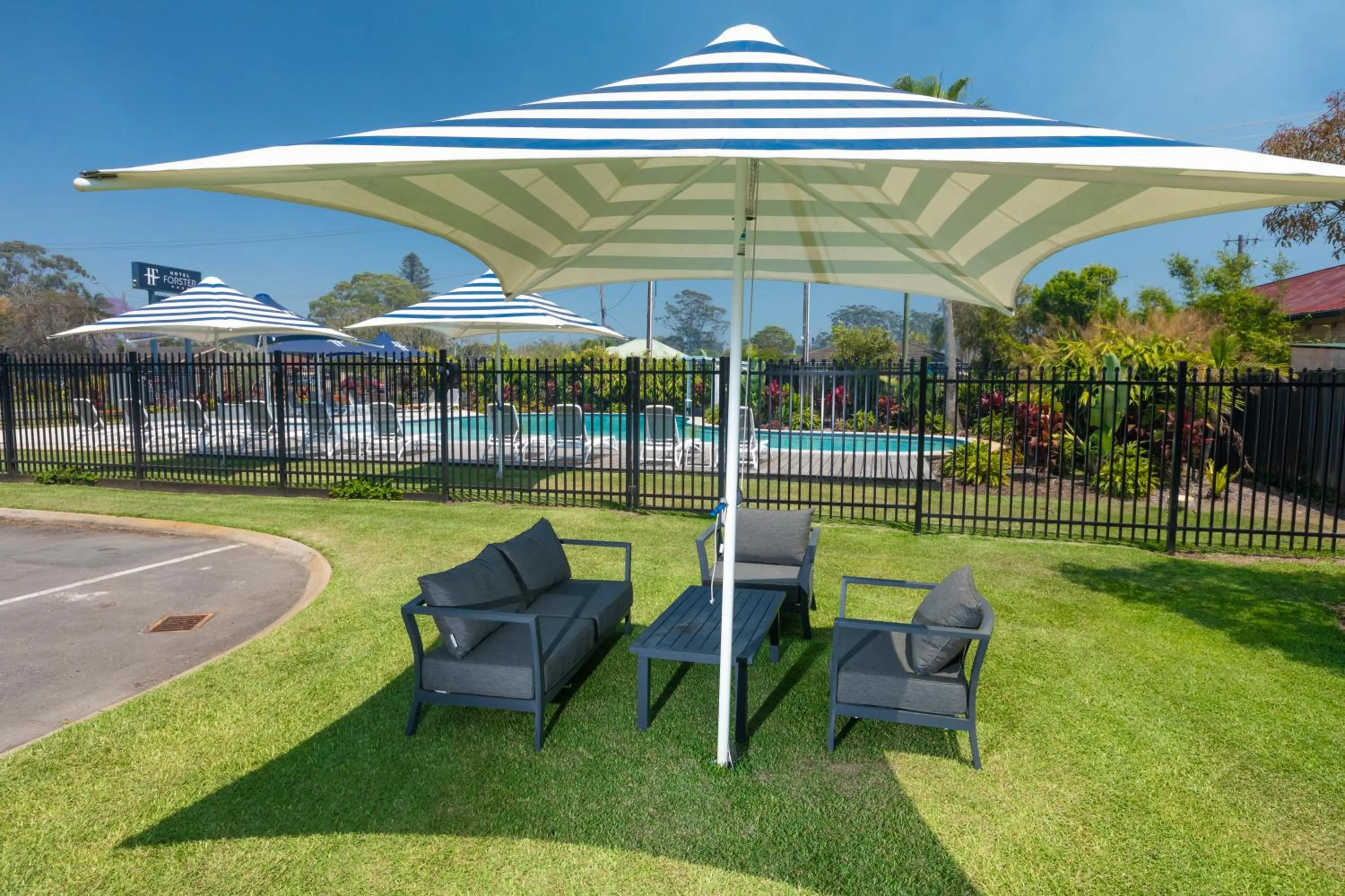 Children play ground in Hotel Forster