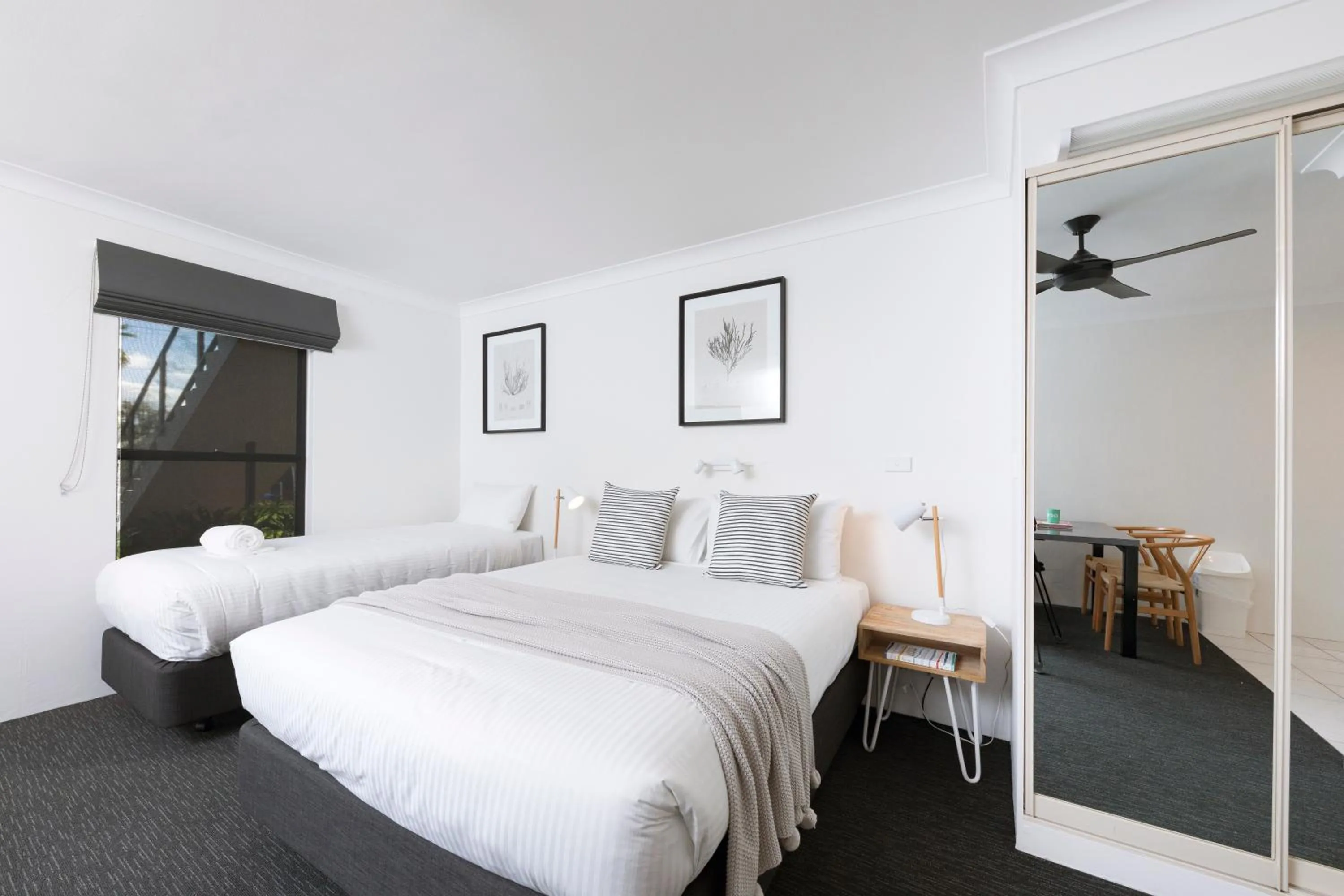 Bed in Hotel Forster