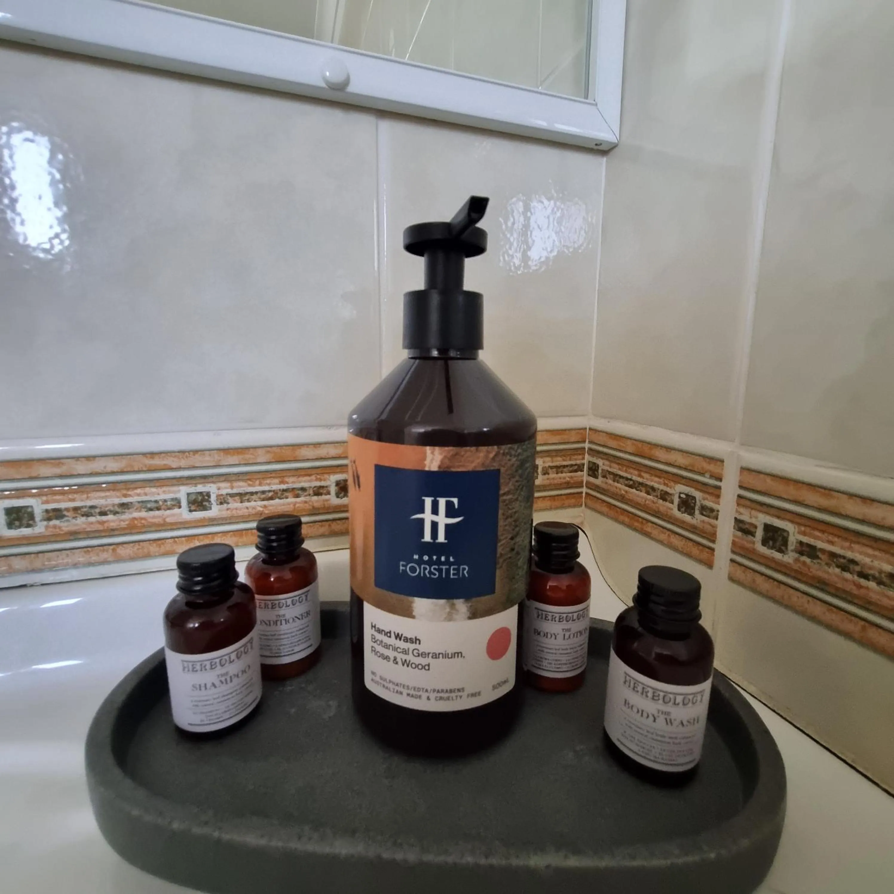 Bathroom in Hotel Forster