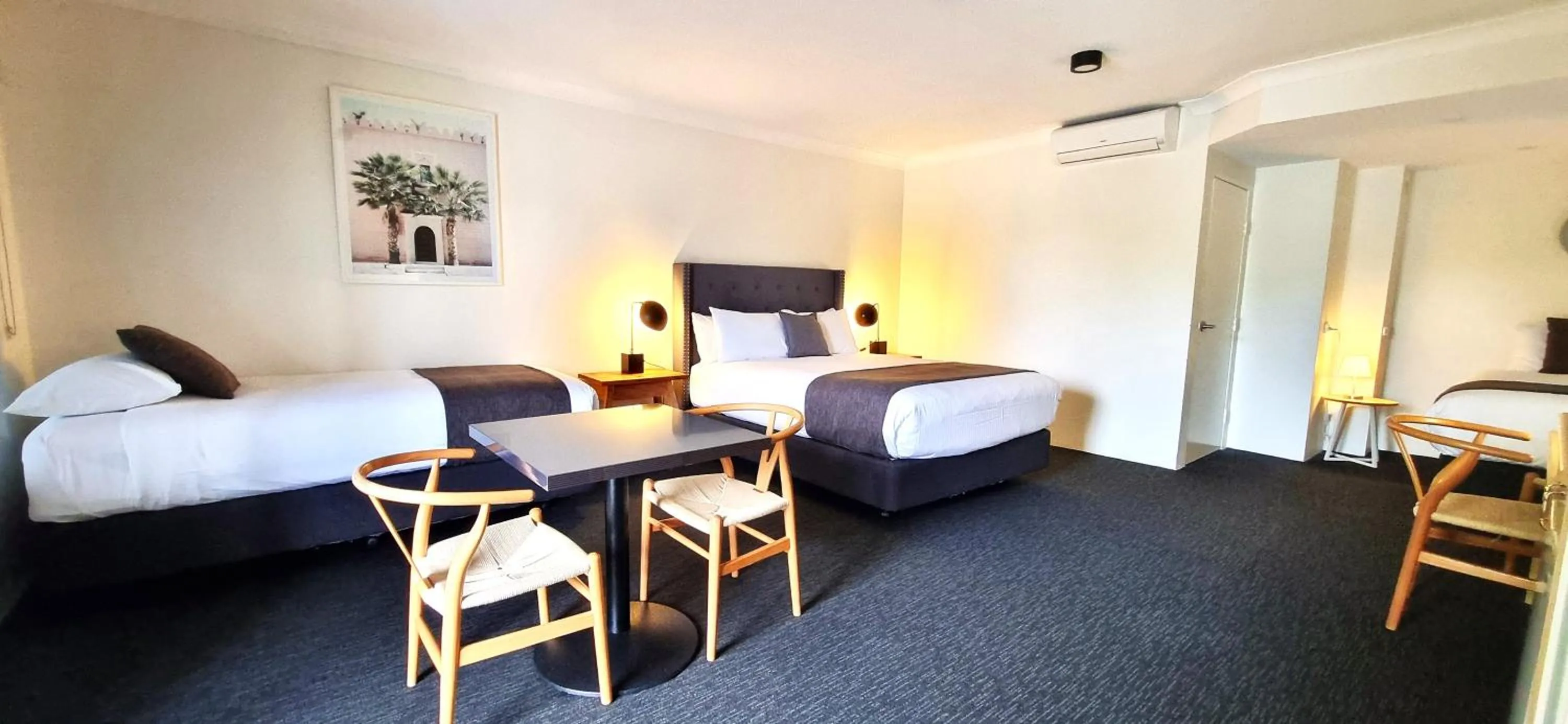 Bed in Hotel Forster