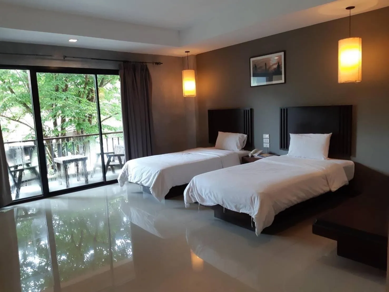 Bed in Chalicha Resort