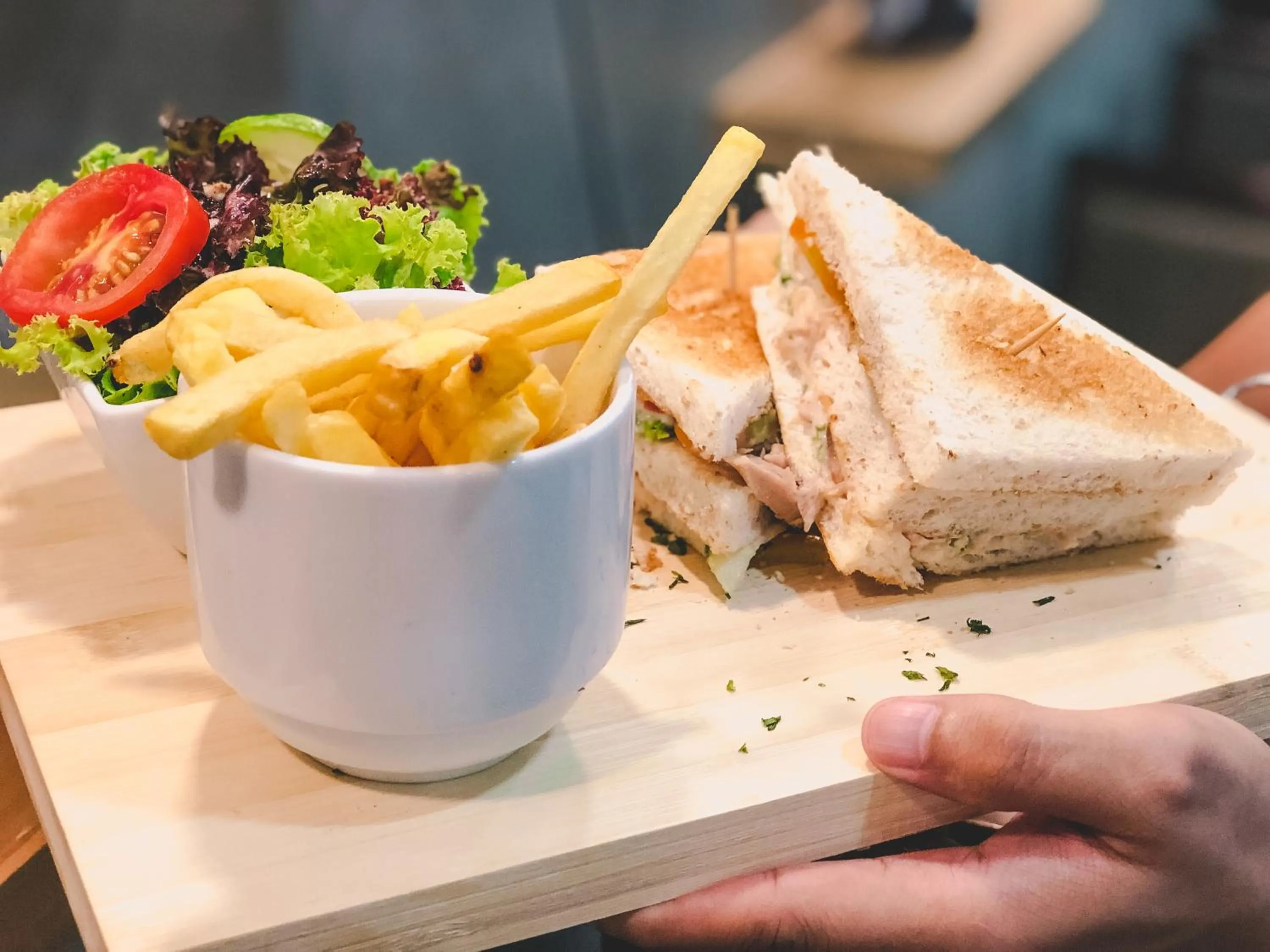 Food close-up in Golden Valley Hotel