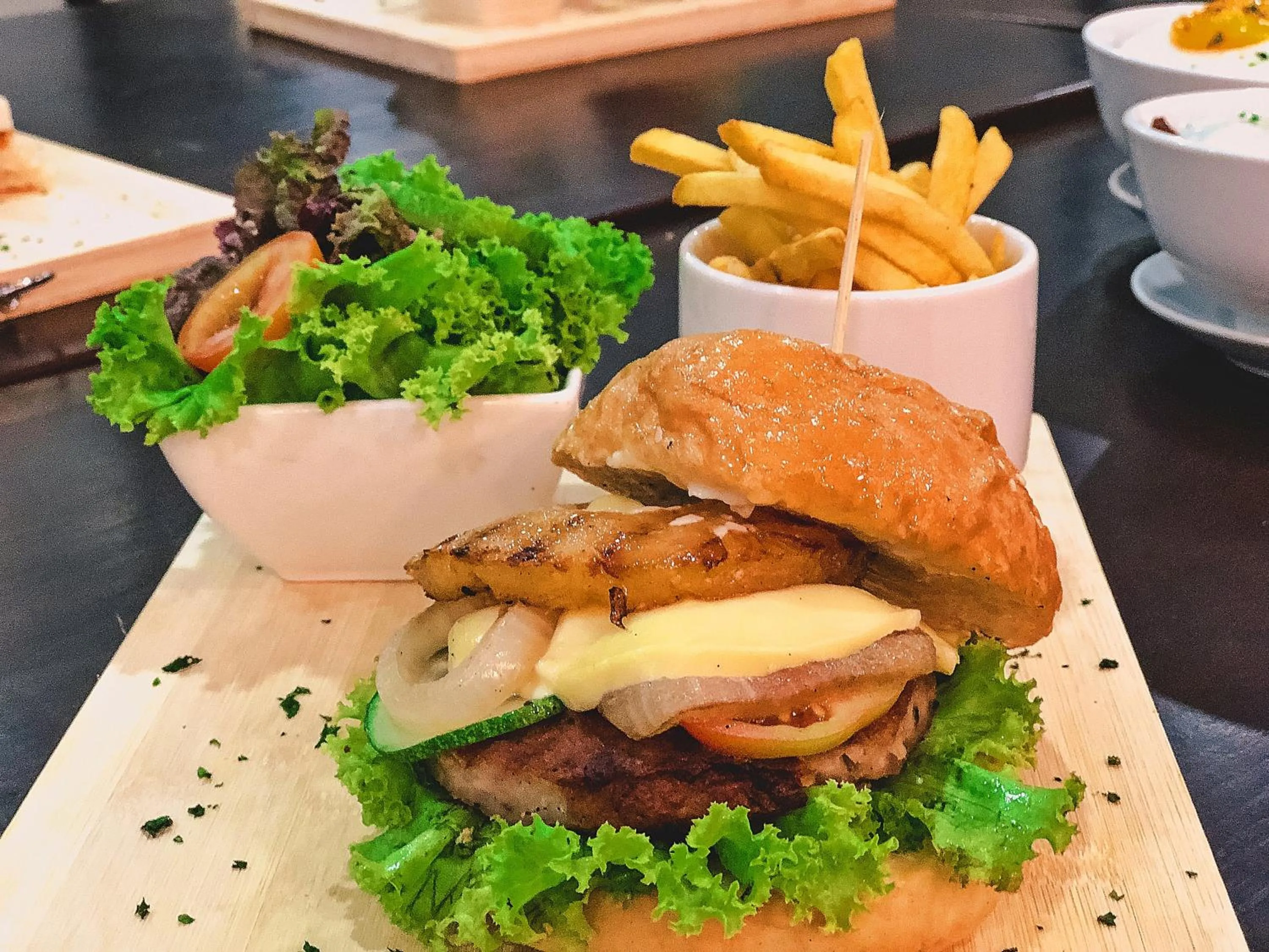 Food close-up in Golden Valley Hotel