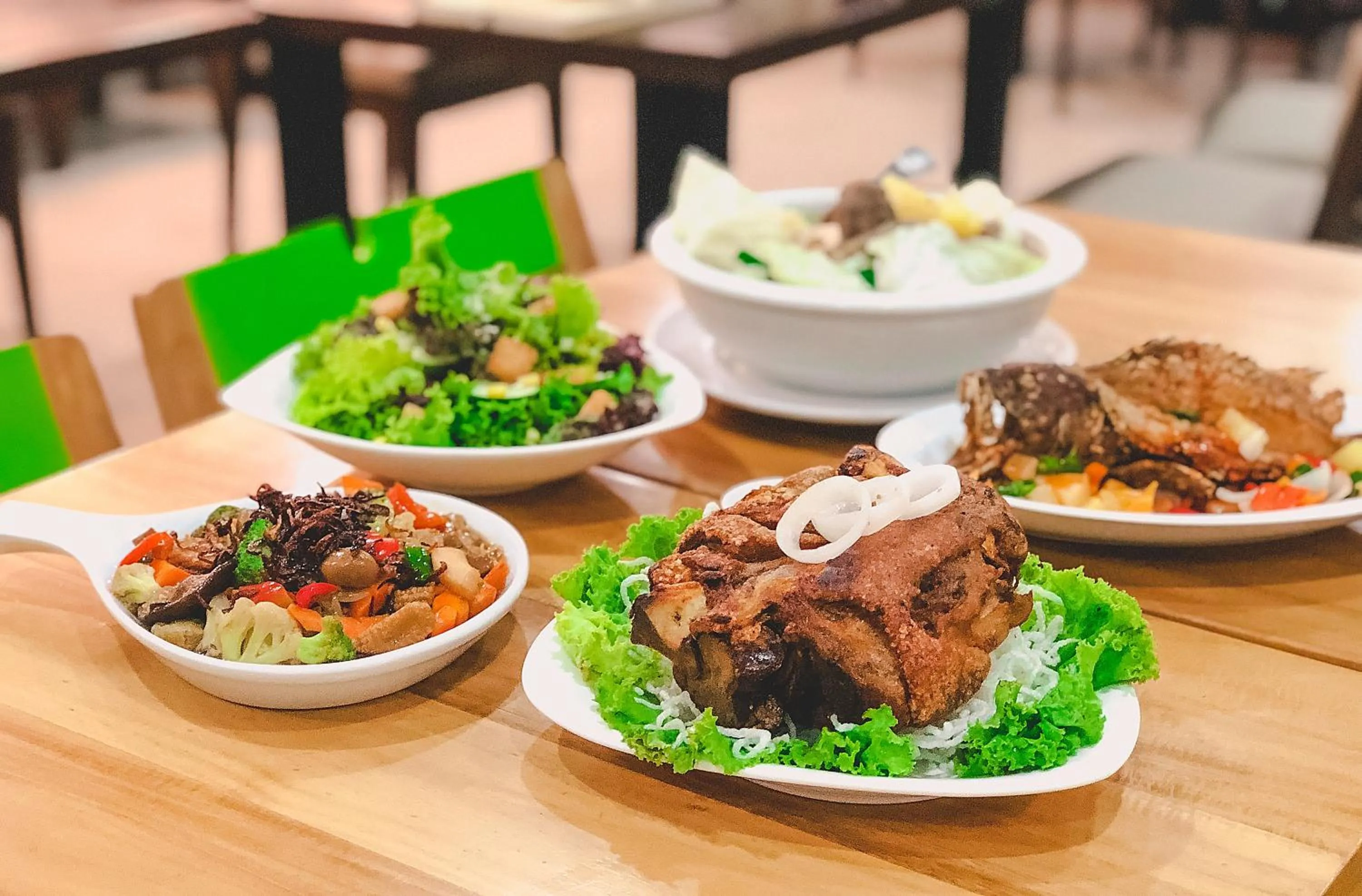 Food close-up in Golden Valley Hotel