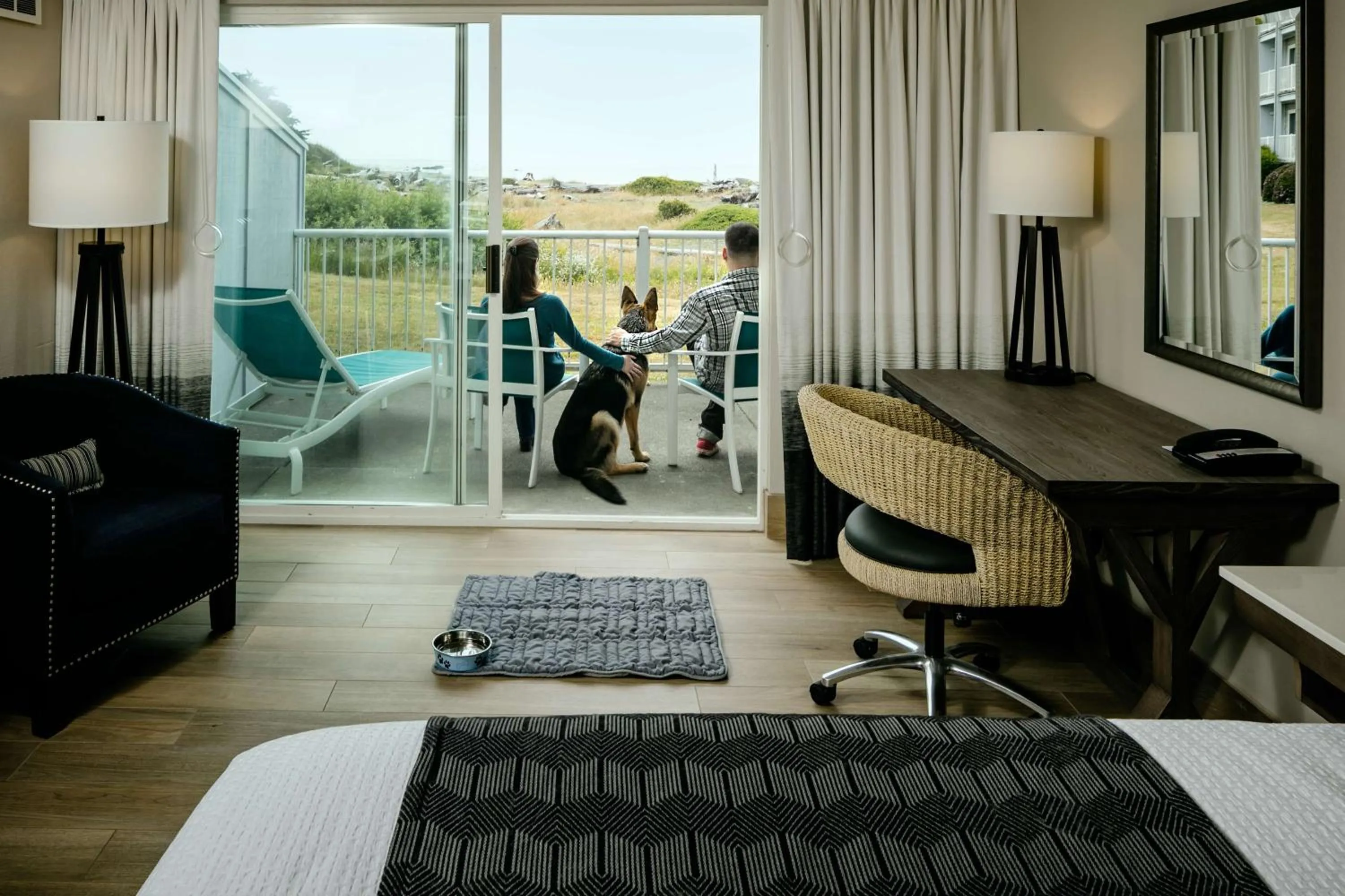 Photo of the whole room in Beachfront Inn