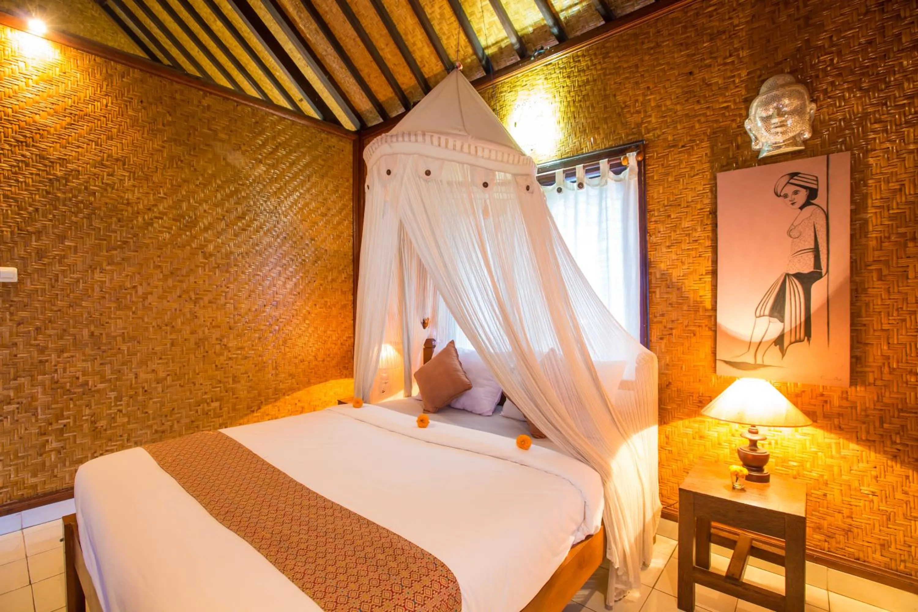 Bed in Pondok Permata Homestay