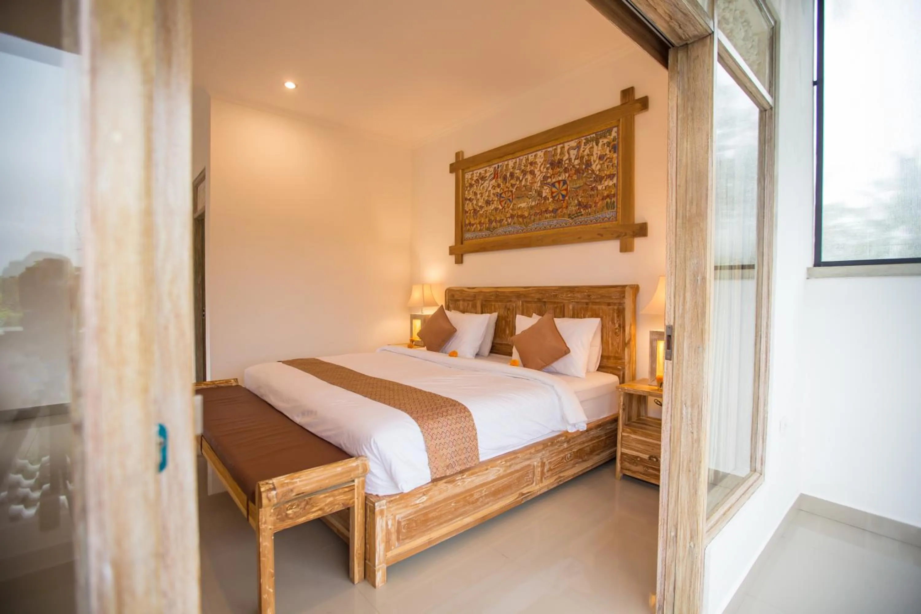 Bed in Pondok Permata Homestay