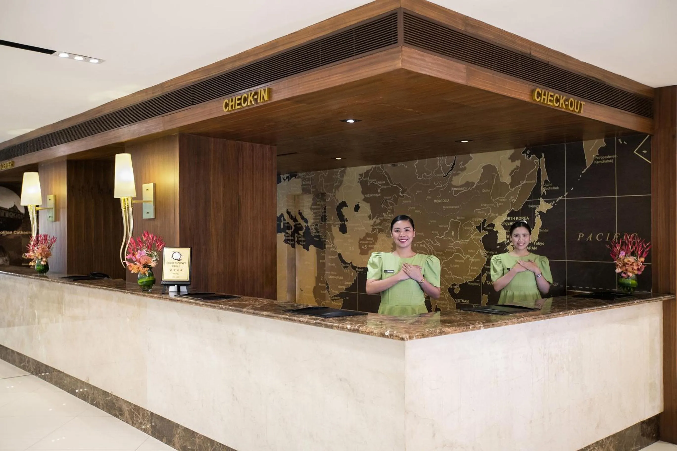Staff in Golden Prince Hotel & Suites