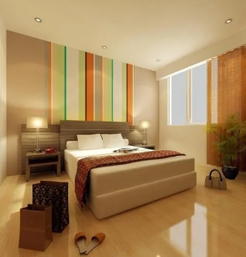 Photo of the whole room, Bed in Pose In Hotel Solo