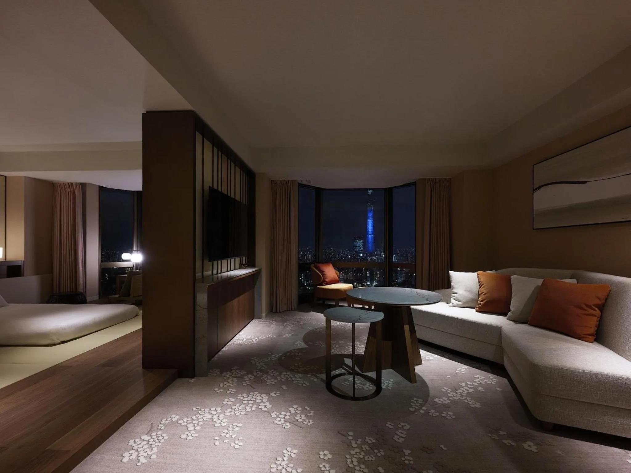 Bed in Asakusa View Hotel