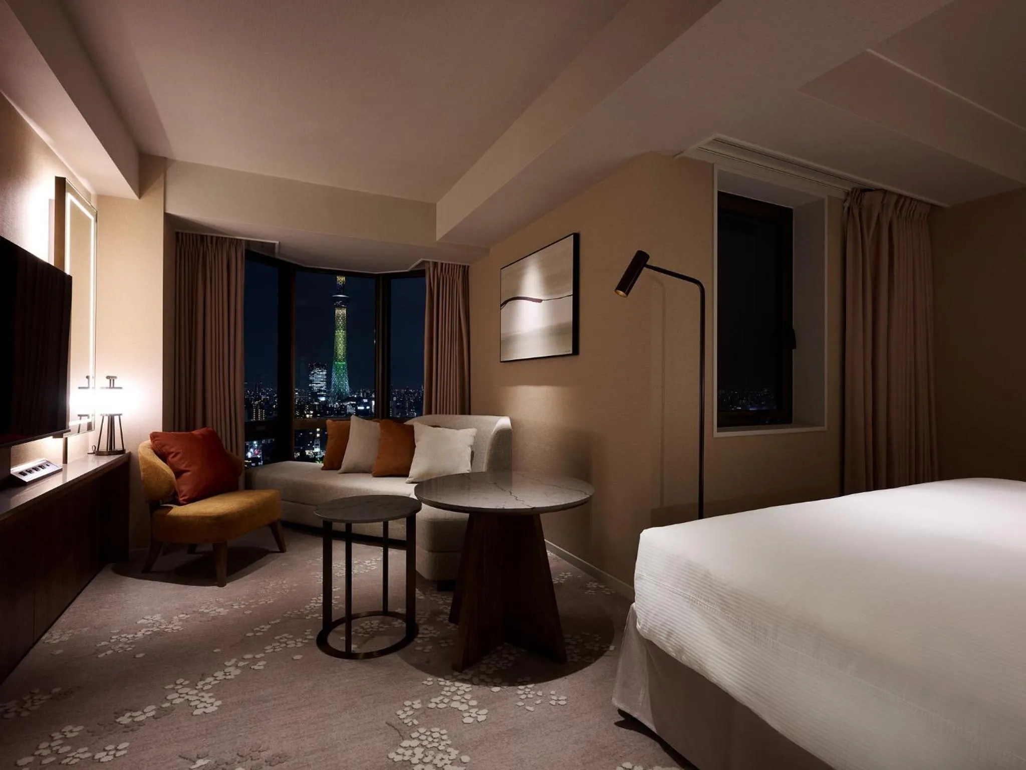 Bed in Asakusa View Hotel